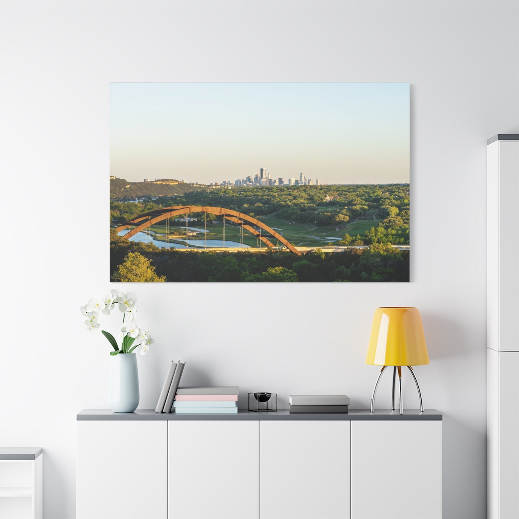 canvas-print-austin-texas-landscape-wall-art-austin-city-decor-stretched-matte-canvas-landscape-print