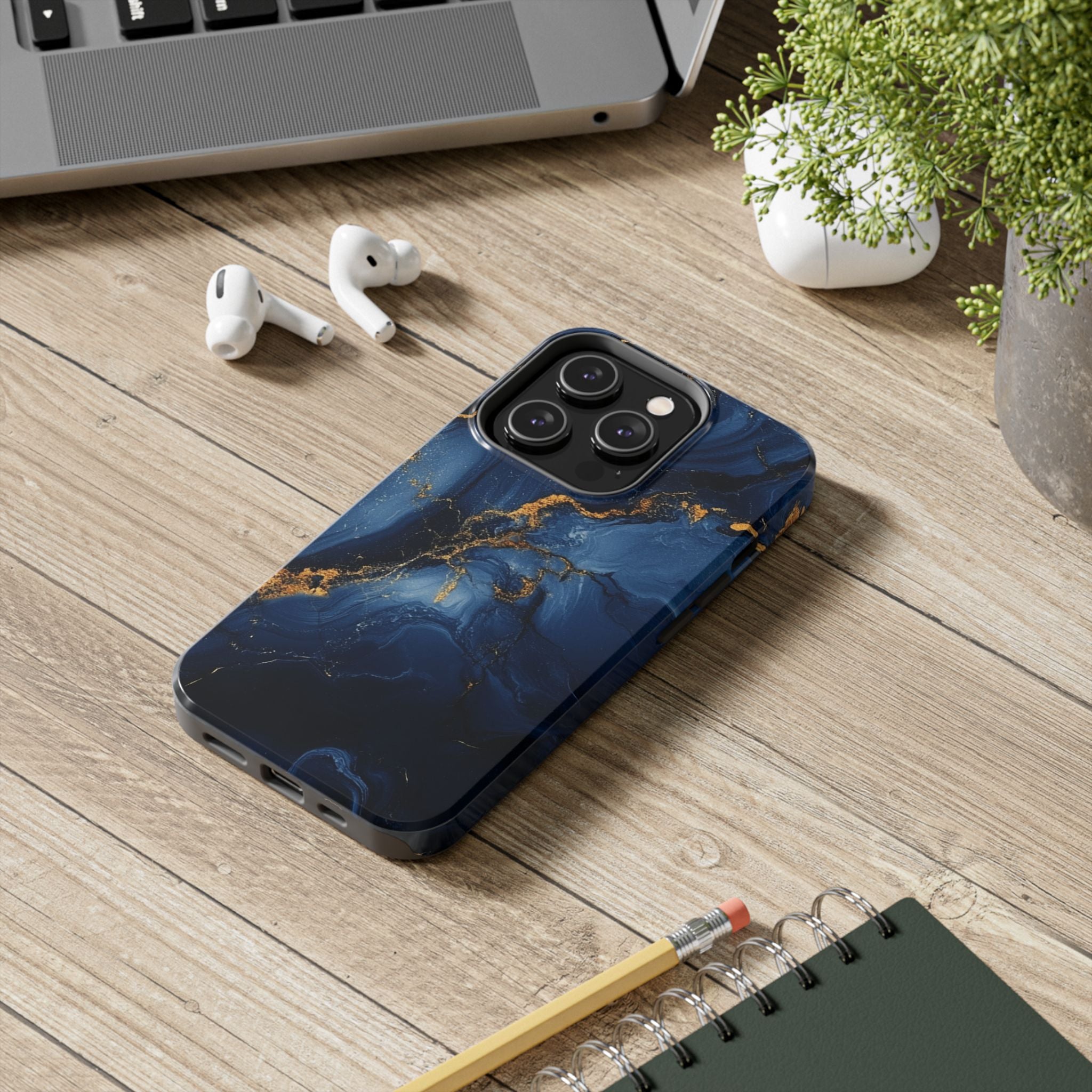 blue-gold-marble-iphone-tough-case-elegant-minimalist-protective-cover-stylish-phone-shell-hard-shell-iphone-case-trendy-acce
