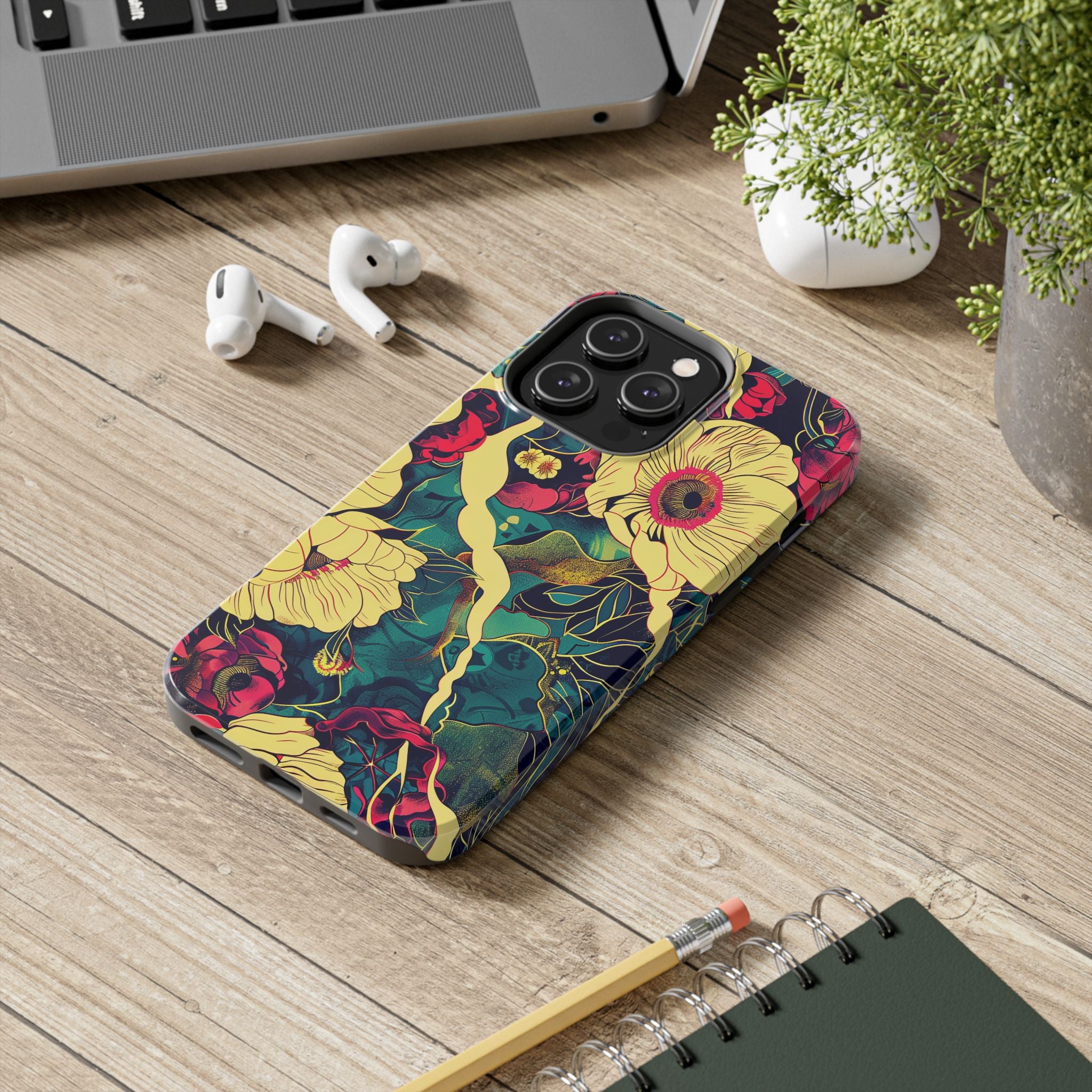 iphone-tough-case-retro-japanese-flowers-floral-phone-cover-vintage-japanese-style-protective-phone-case-asian-floral-design-