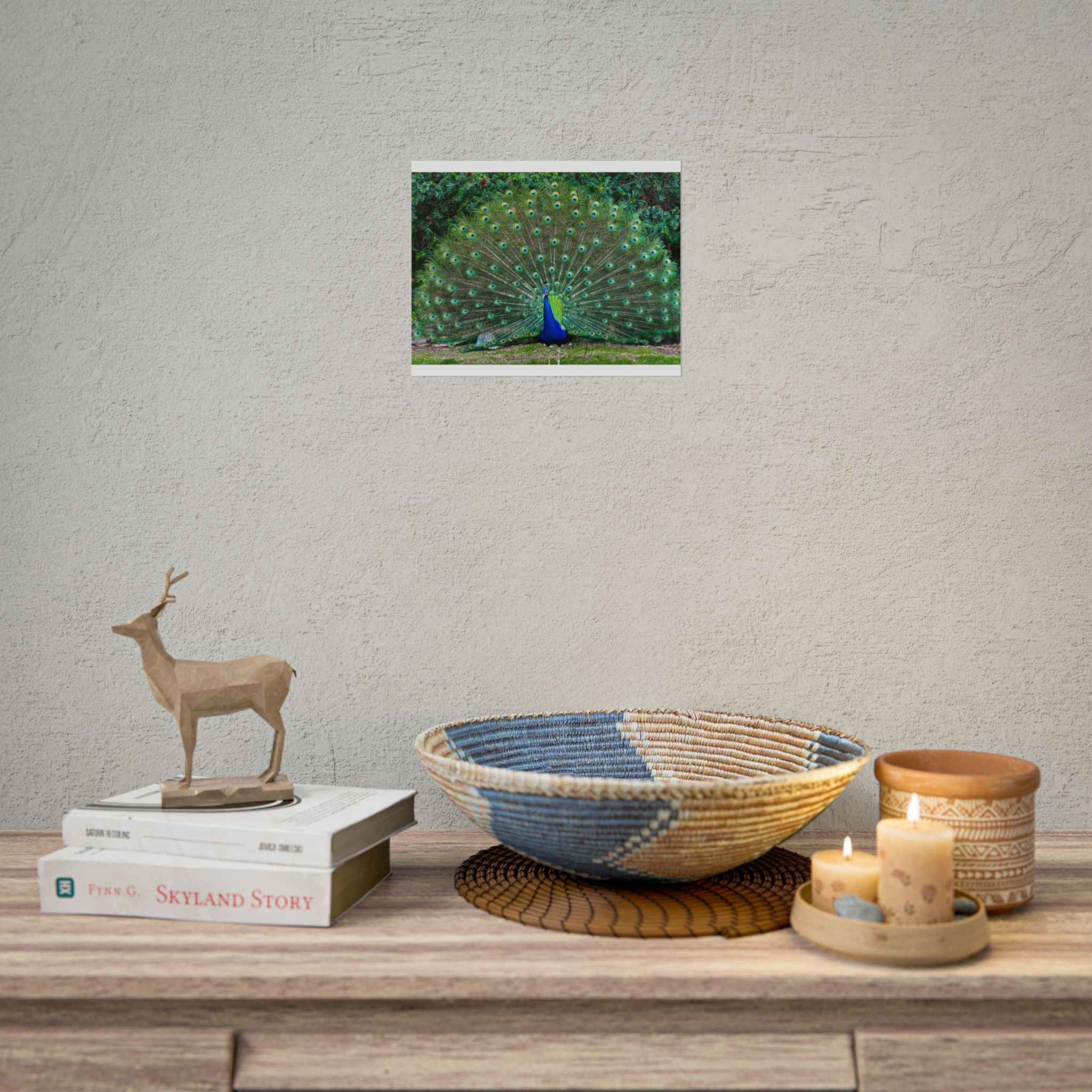 peacock-fine-art-poster-wall-art-print-gift-home-decor-rolled-posters-art-prints-unique-room-decor-animal-lover-gift-nature