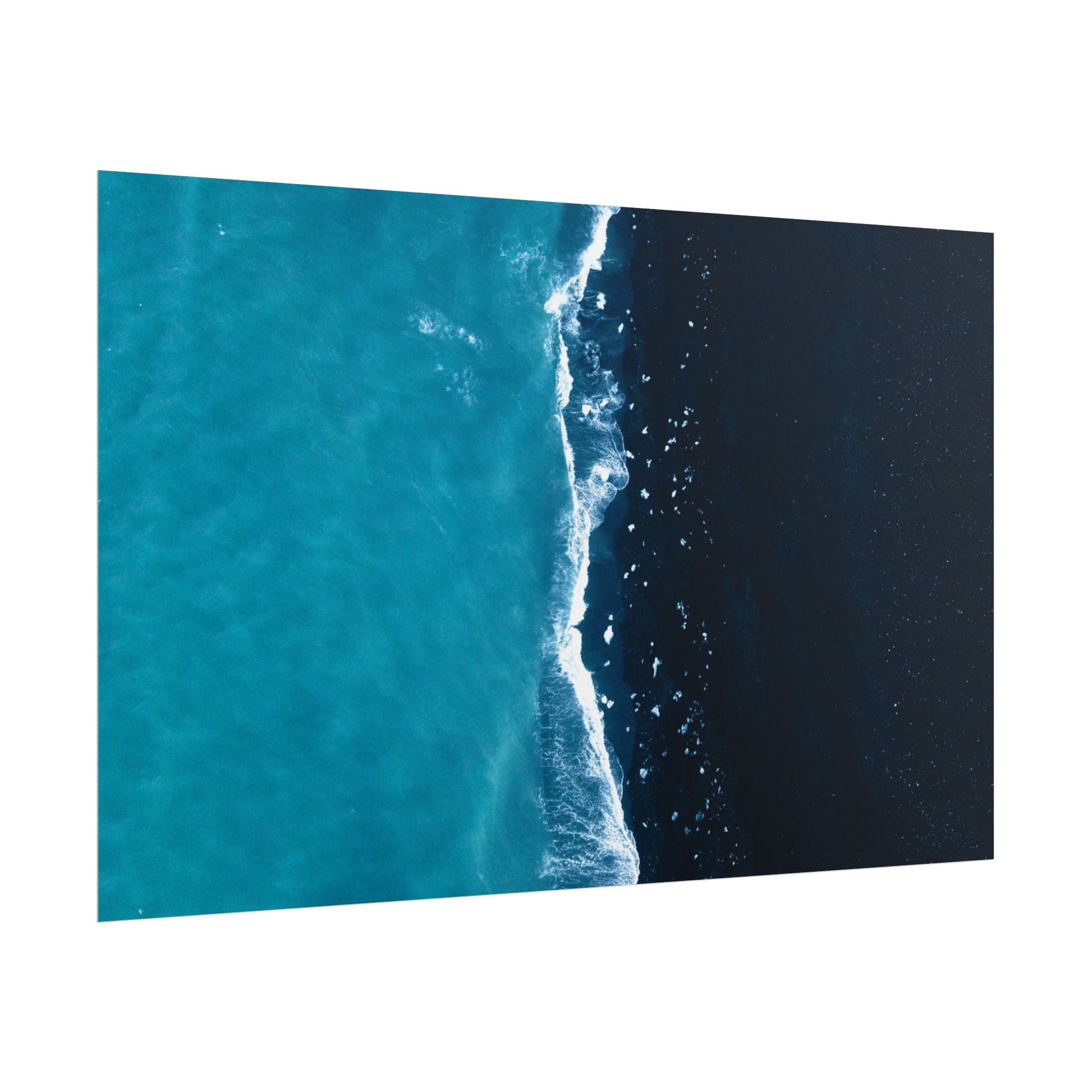 ocean-minimalist-decor-poster-print-beach-wall-art-coastal-photography-blue-ocean-print-sand-landscape-home-office-decoration
