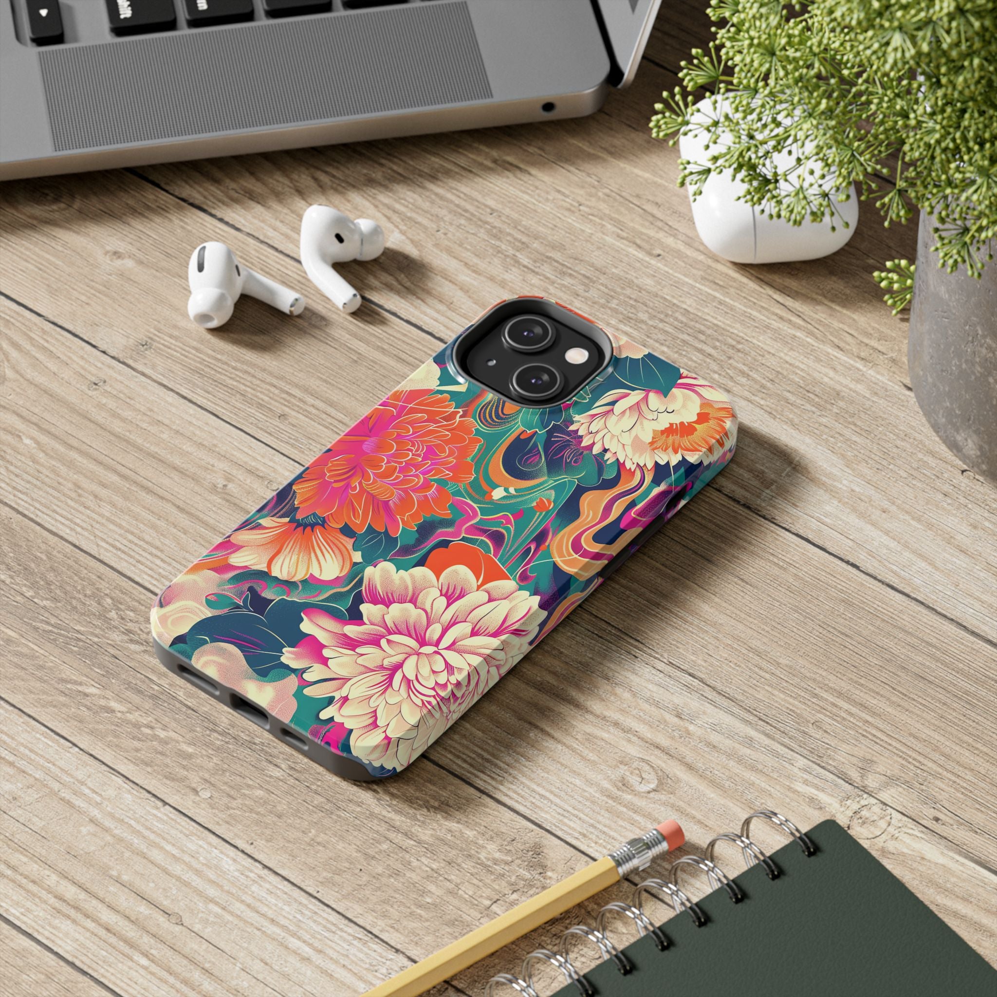 iphone-tough-case-retro-japanese-flowers-floral-phone-cover-vintage-japanese-style-protective-phone-case-asian-floral-design-