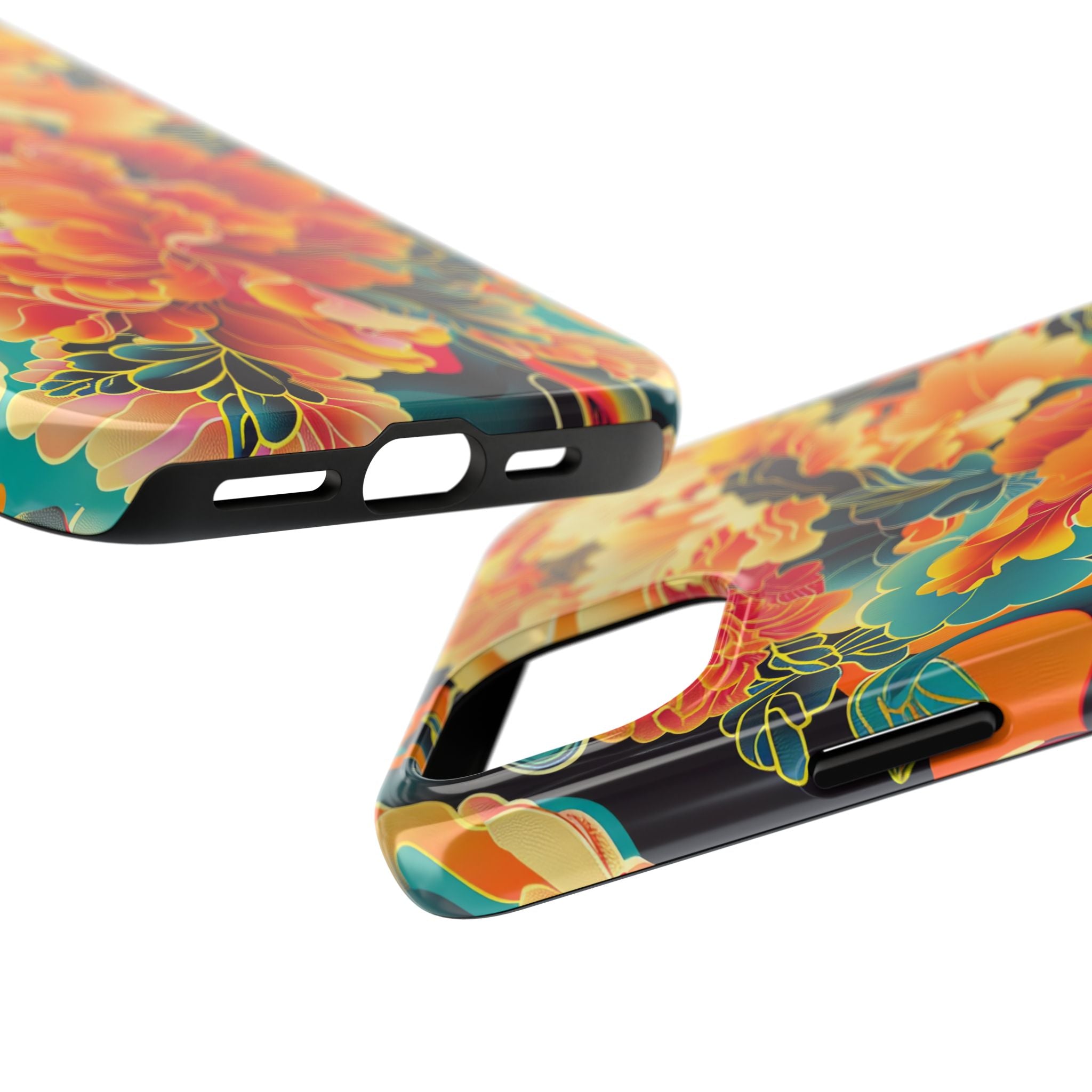 iphone-tough-case-retro-japanese-flowers-floral-phone-cover-vintage-japanese-style-protective-phone-case-asian-floral-design-