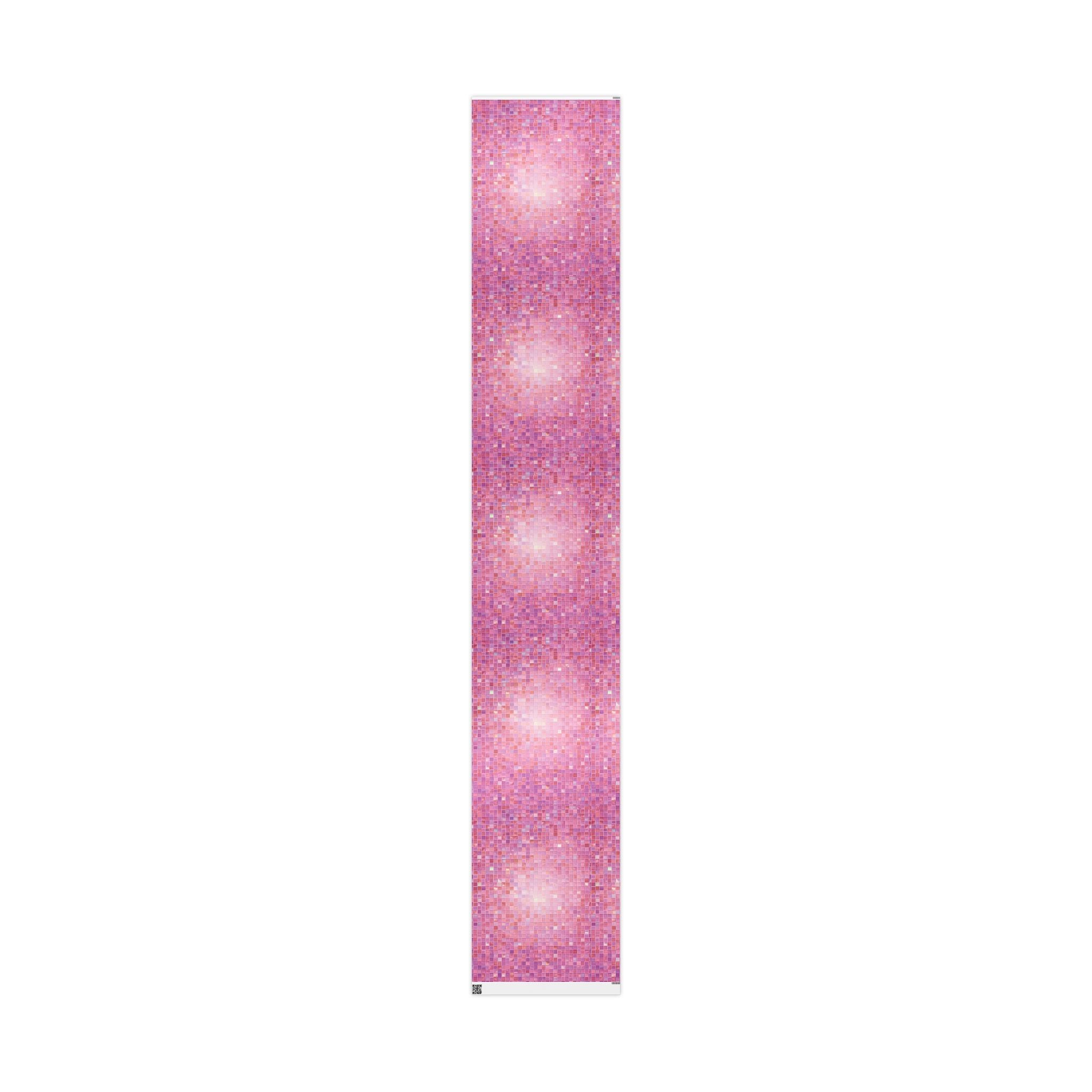 pastel-mosaic-wrapping-paper-pink-hologram-elegant-gift-wrap-for-special-occasions-birthdays-holidays-gift-wrap-wrapping-shee