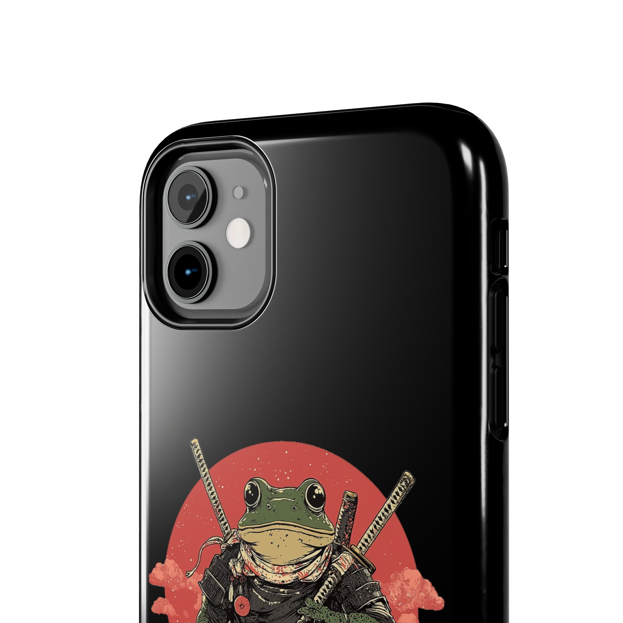 retro-vintage-ninja-frog-iphone-tough-case-red-sun-japanese-samurai-frog-design-ninja-warrior-black-iphone-hard-cover