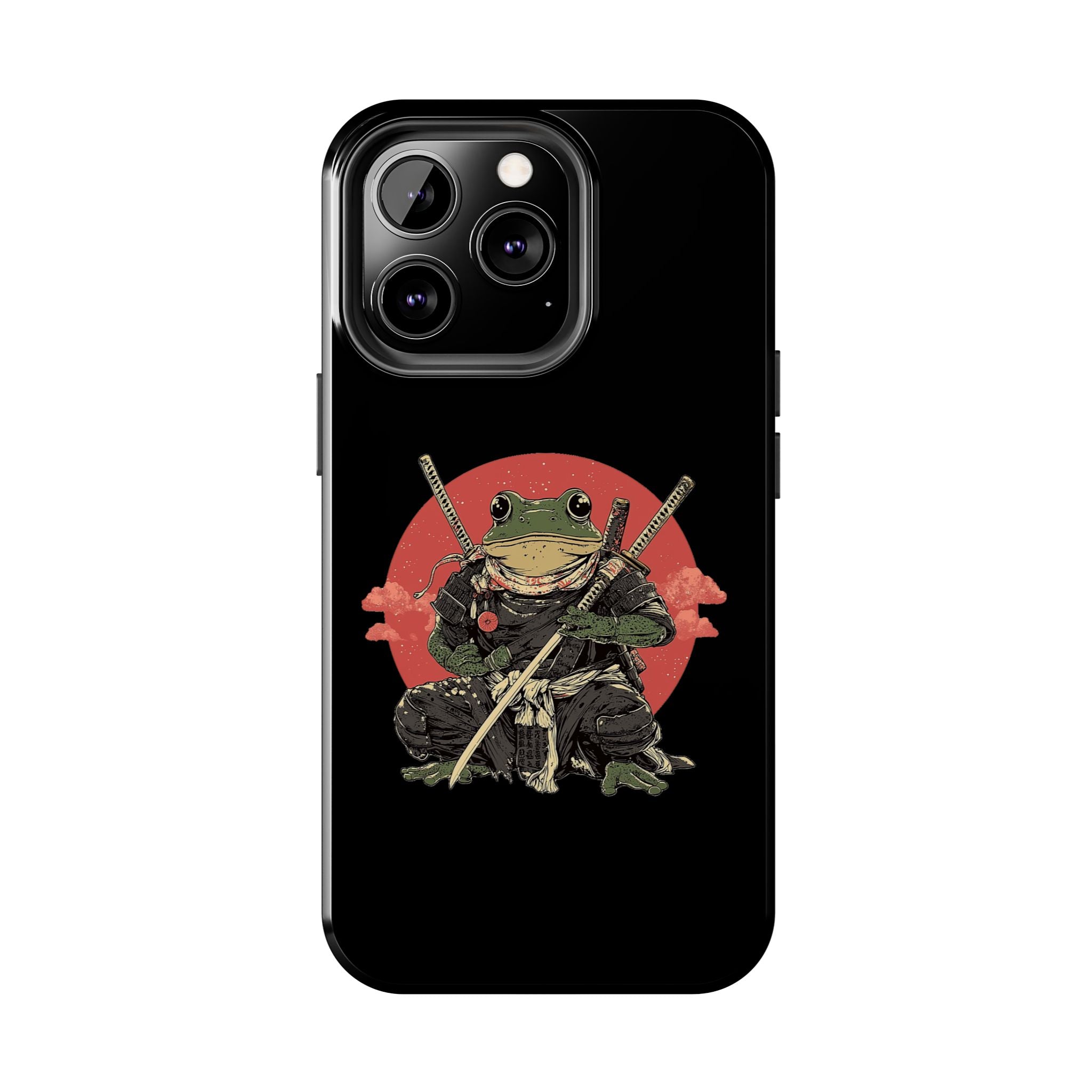 retro-vintage-ninja-frog-iphone-tough-case-red-sun-japanese-samurai-frog-design-ninja-warrior-black-iphone-hard-cover