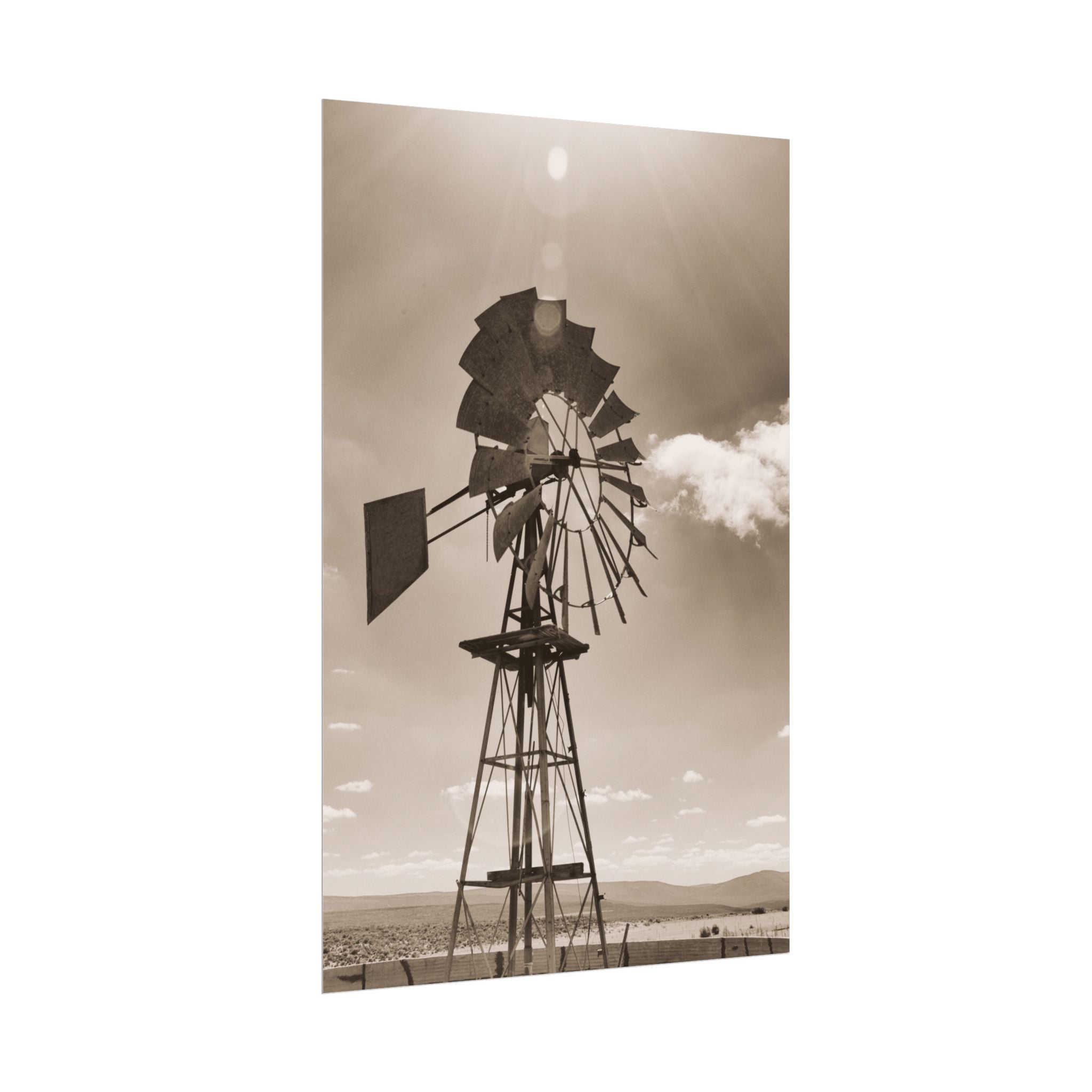 rustic-windmill-photography-poster-print-farm-house-wall-decor-gift-for-farmers-country-home-decor-windmill-wall-art