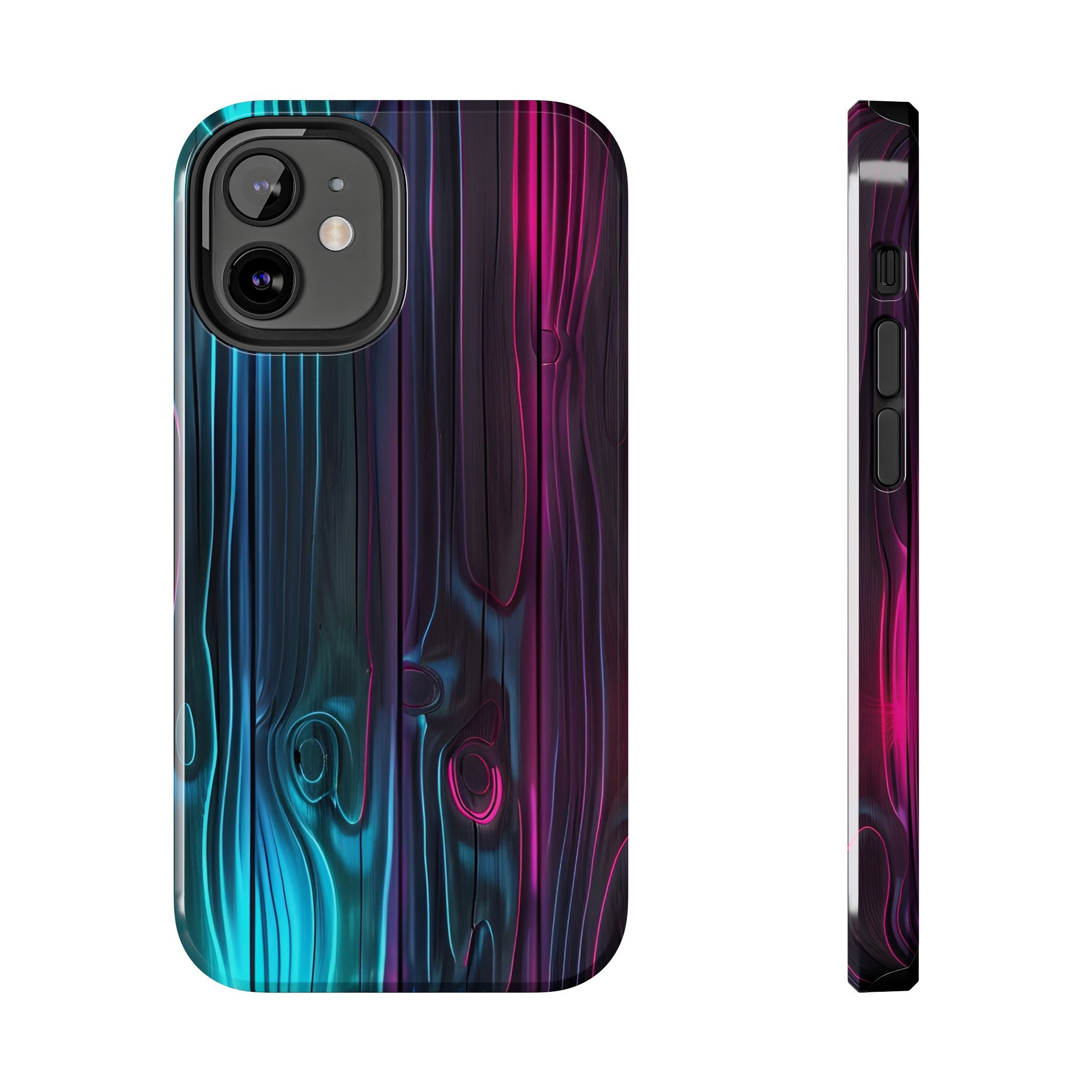 disco-neon-tough-iphone-cases-wood-grain-texture-iphone-case-cover-protective-iphone-shell-unique-iphone-accessories-iphone-1