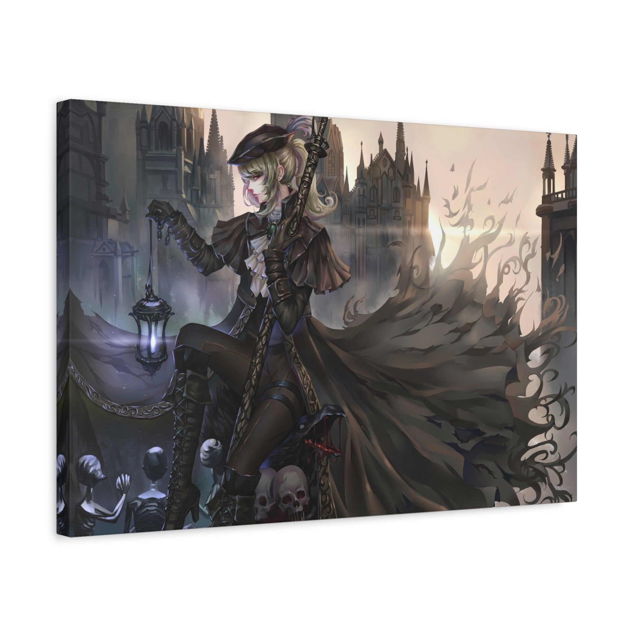 Bloodborne Art Lady Maria Canvas Wall Art, Home Wall Decor, Game Wall Art Print