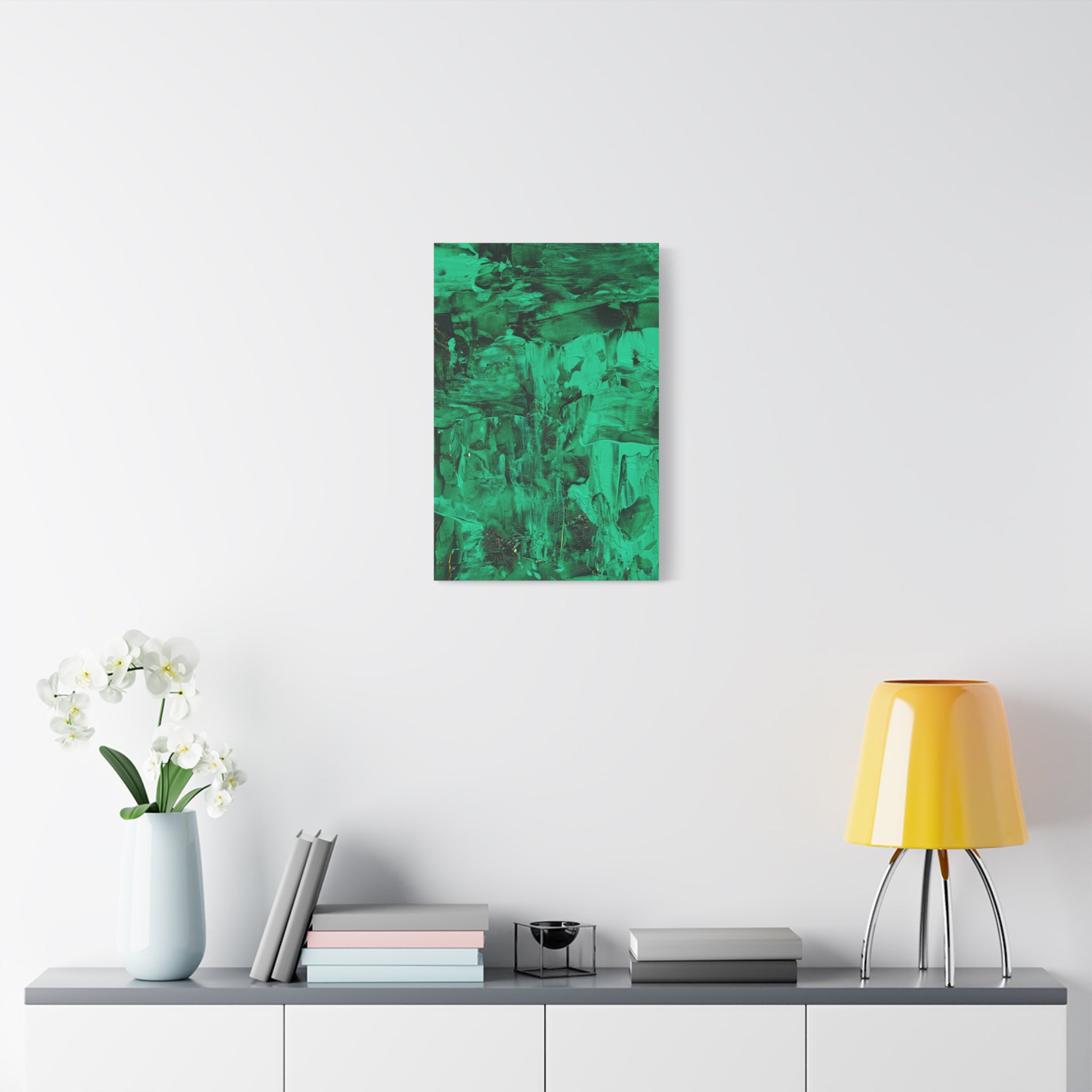 canvas-print-abstract-green-painting-wall-art-home-decor-office-decor-green-canvas-bedroom-gallery-wrap-modern-art-green-prin