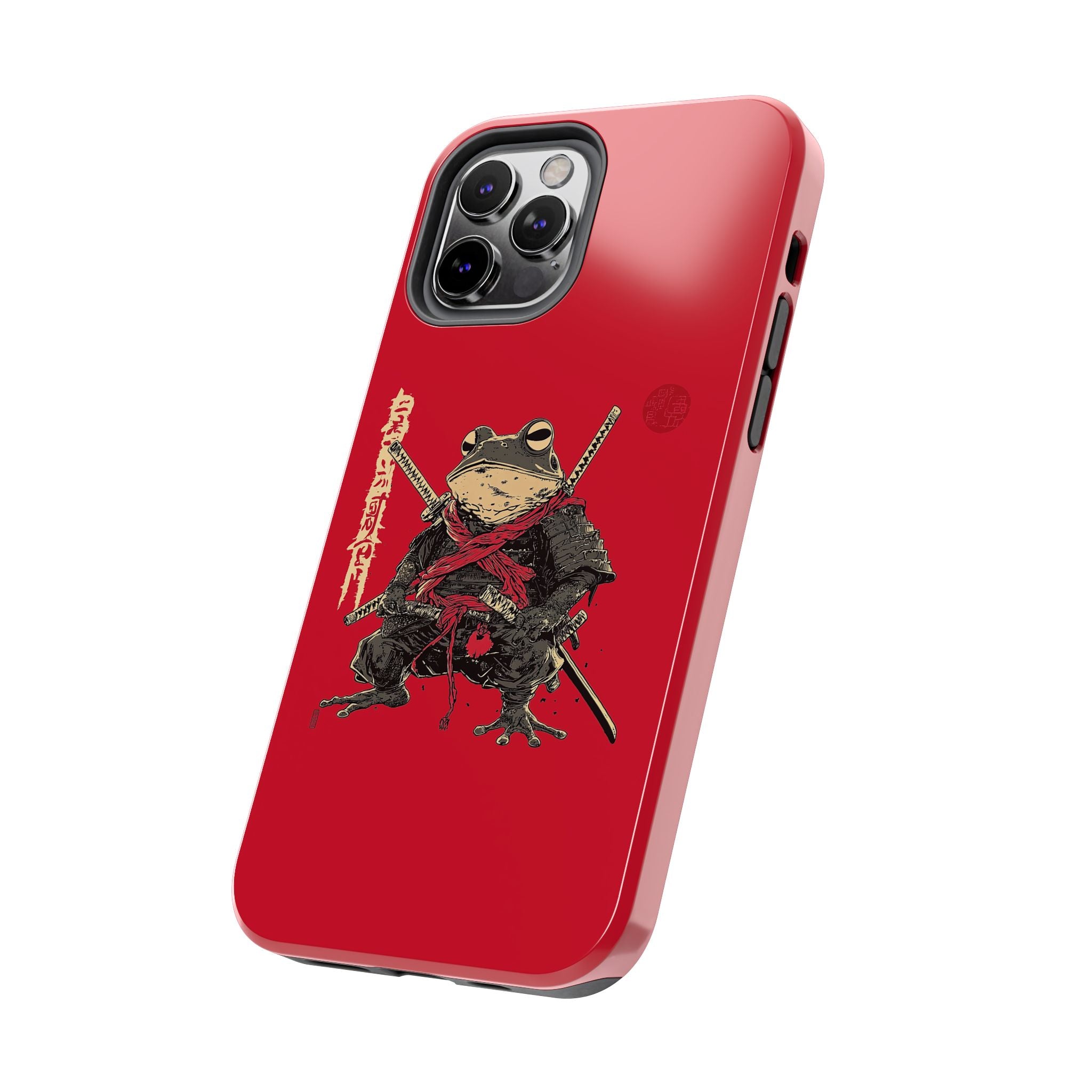 retro-vintage-ninja-frog-iphone-tough-case-red-sun-japanese-samurai-frog-design-stylish-tough-protector-red-iphone-case