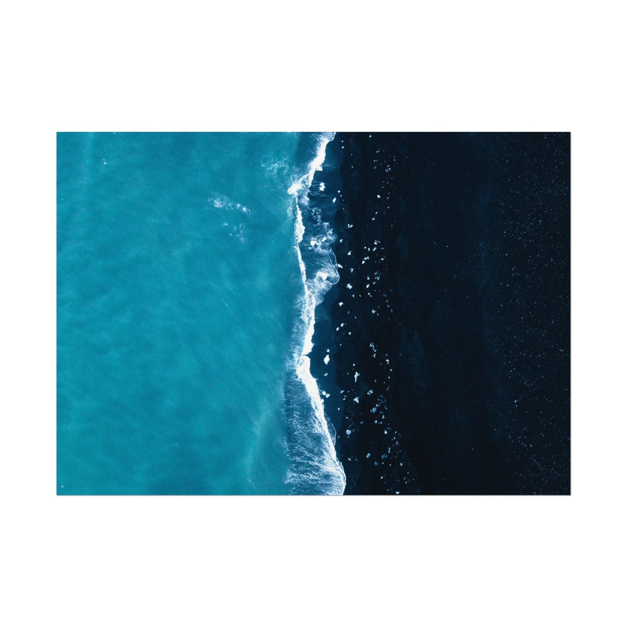 ocean-minimalist-decor-poster-print-beach-wall-art-coastal-photography-blue-ocean-print-sand-landscape-home-office-decoration