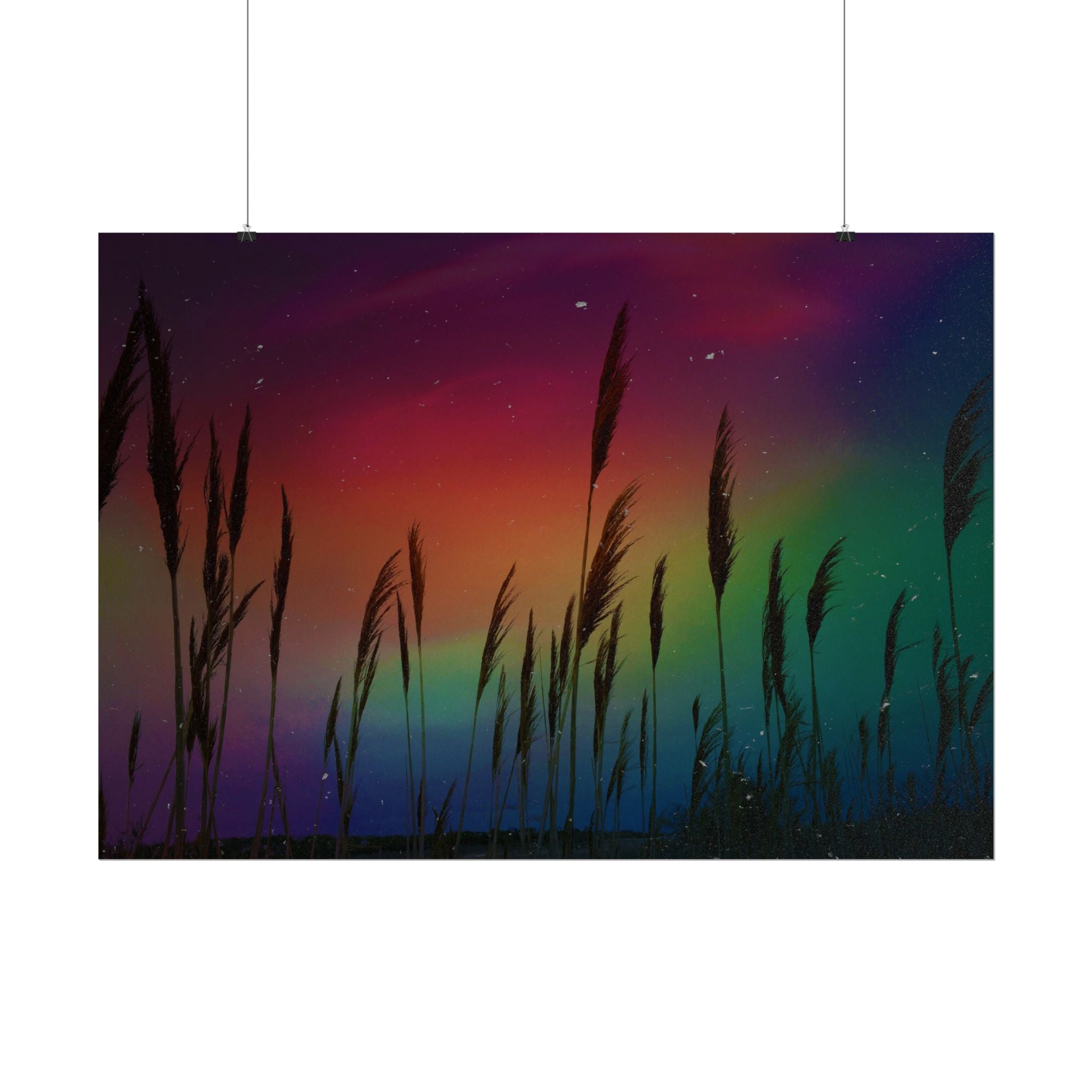 aurora-borealis-poster-wall-art-scenery-northern-lights-poster-print-home-wall-decor-starry-night-picture-housewarming-gifts-
