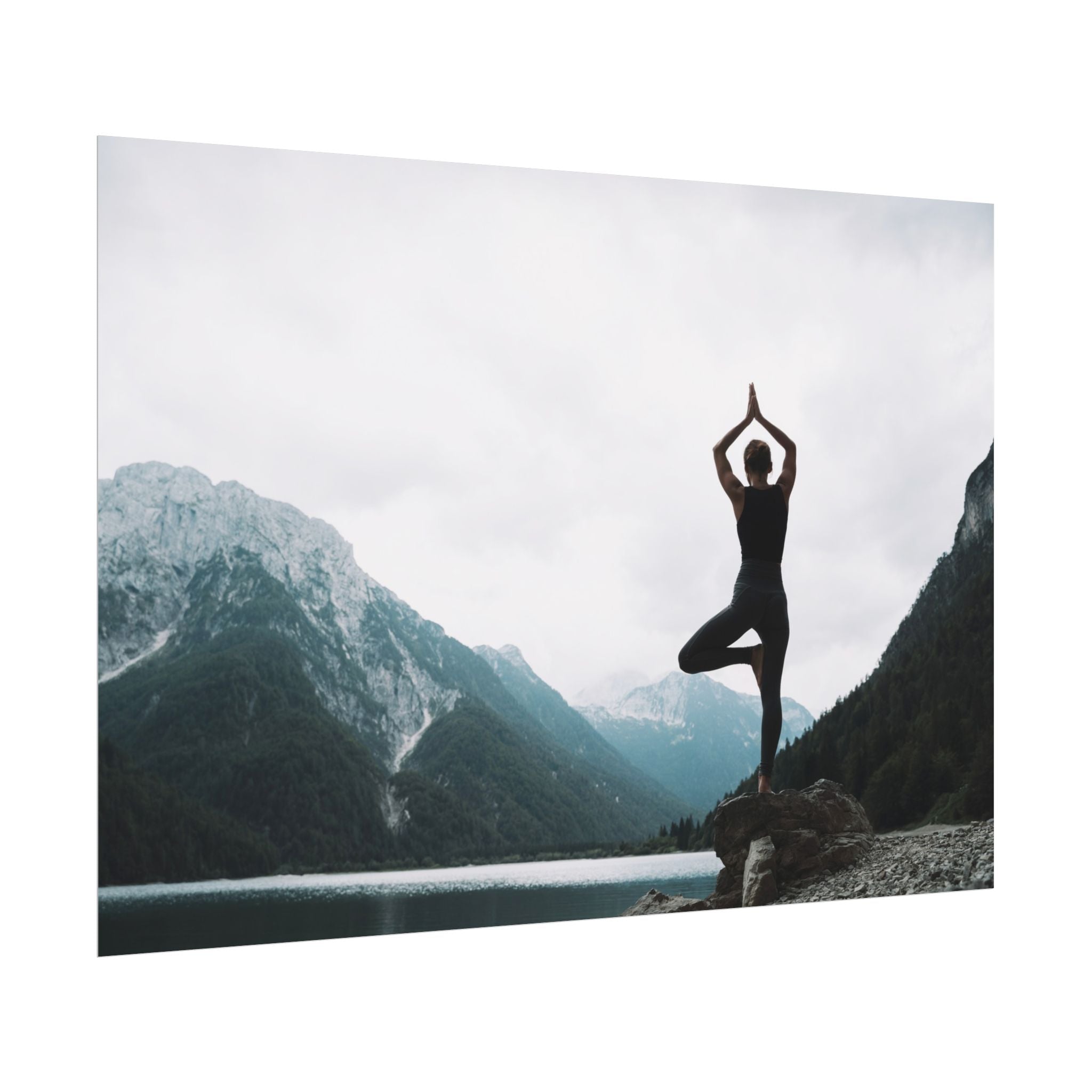 zen-retreat-poster-rolled-poster-yoga-nature-peace-meditation-gift-home-decor-poster-art-poster-gift