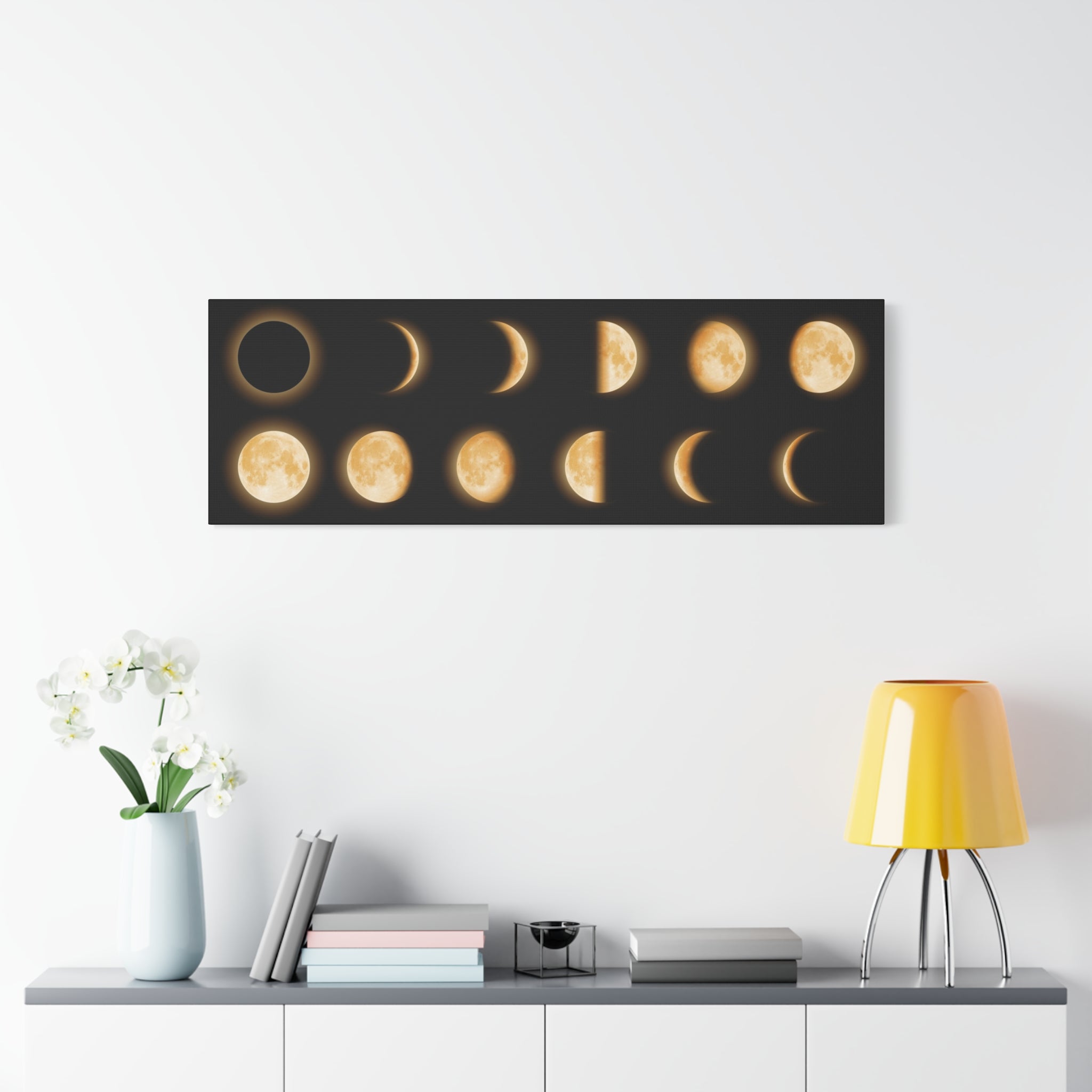 canvas-print-moon-phases-lunar-eclipse-wall-art-decor-home-decor-celestial-wall-hanging-astronomy-gift-space-art-poster