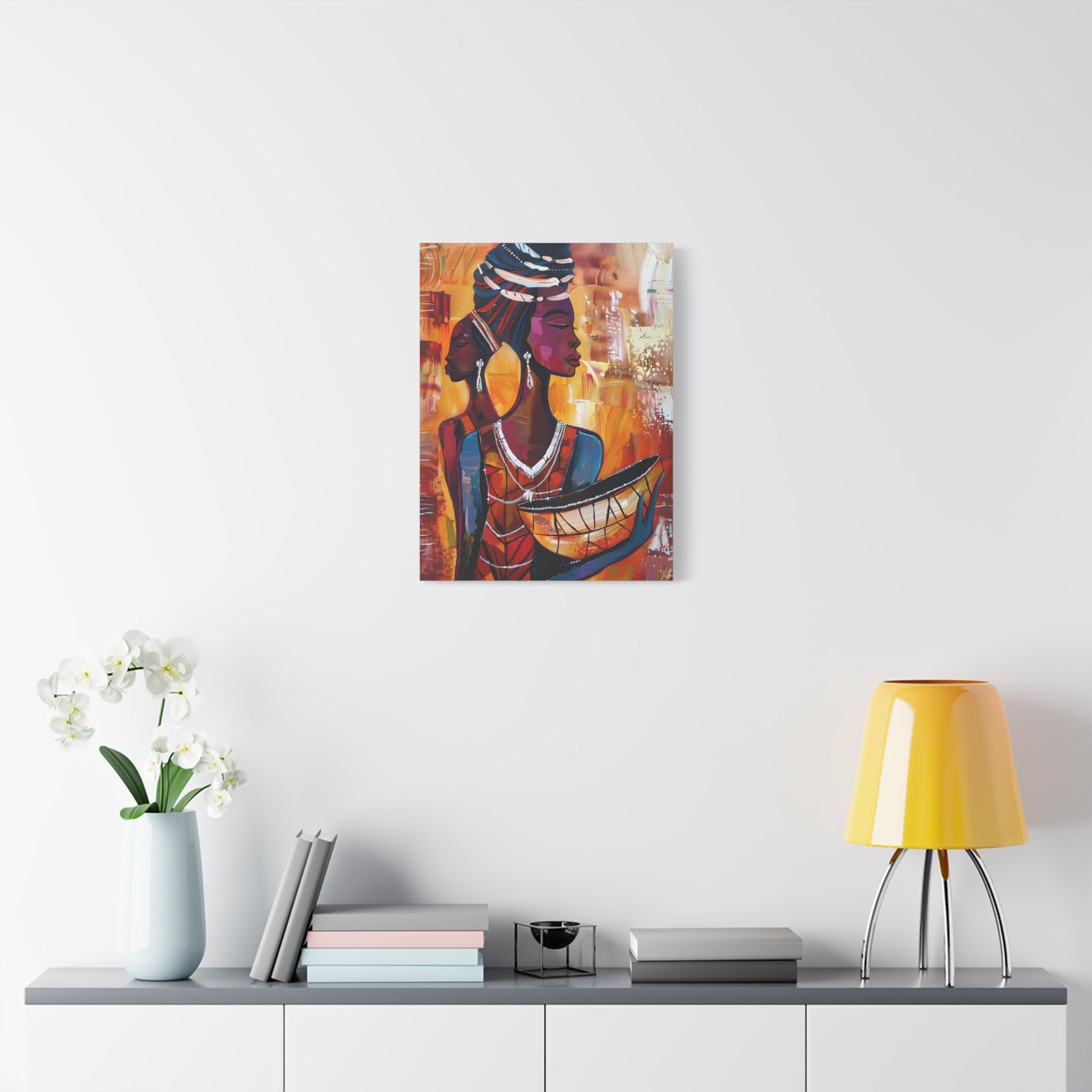canvas-wall-art-traditional-african-woman-african-portrait-afrocentric-home-decor-tribal-art-african-american-art-ethnic-wall