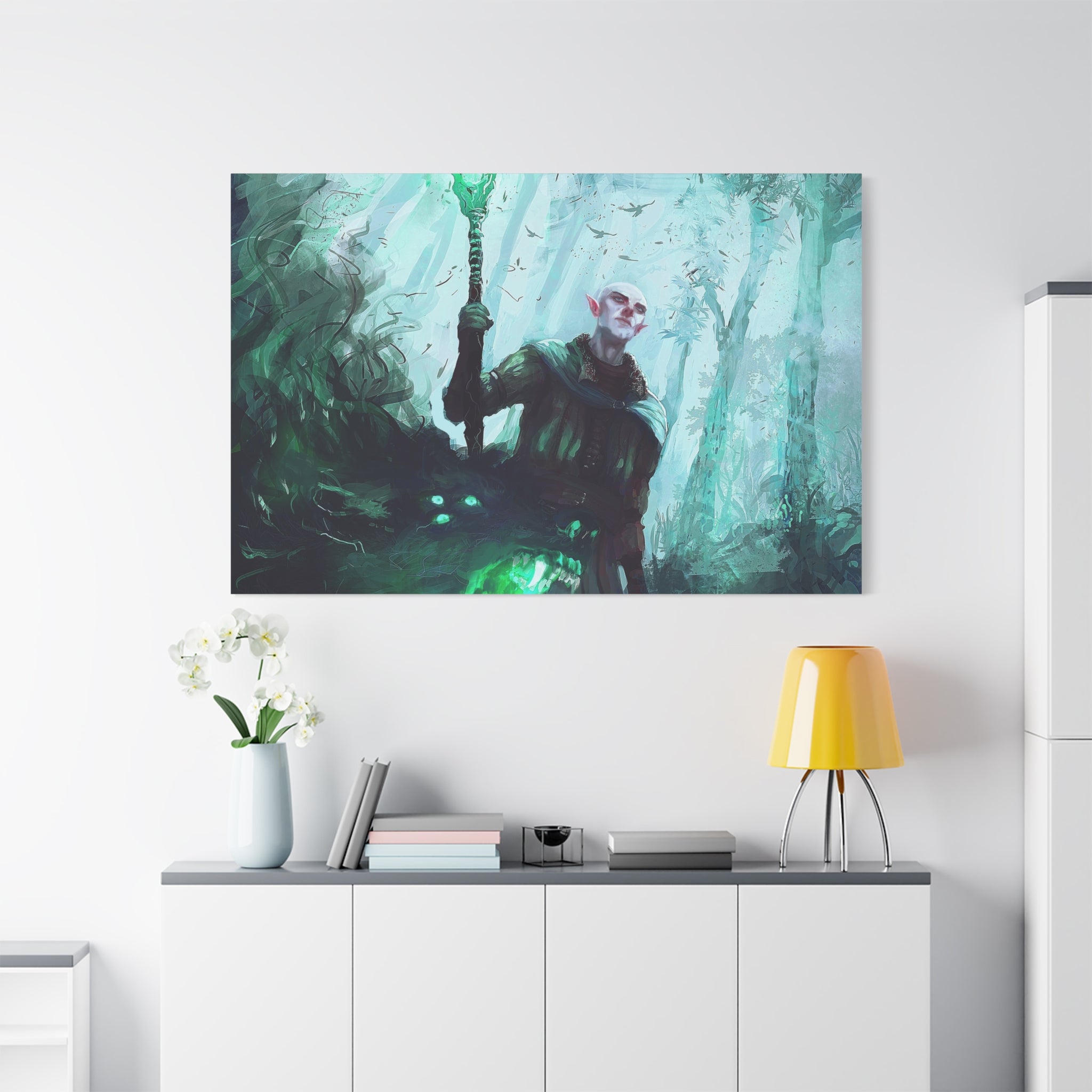 Dragon Age Solas Canvas Art - Fantasy Decor for Gamers, Gaming Wall Decor, Dragon Age Inquisitions Canvas Print