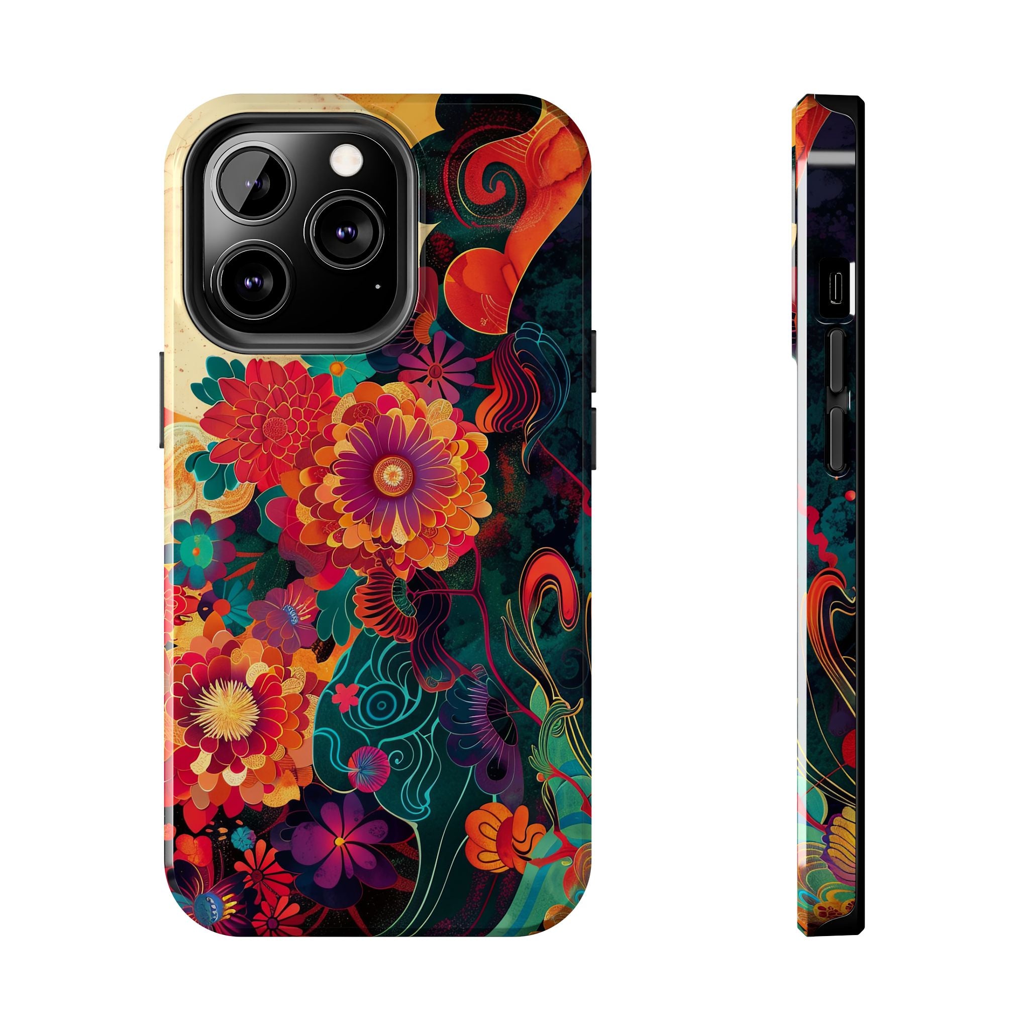 iphone-tough-case-retro-japanese-flowers-floral-phone-cover-vintage-japanese-style-protective-phone-case-asian-floral-design-