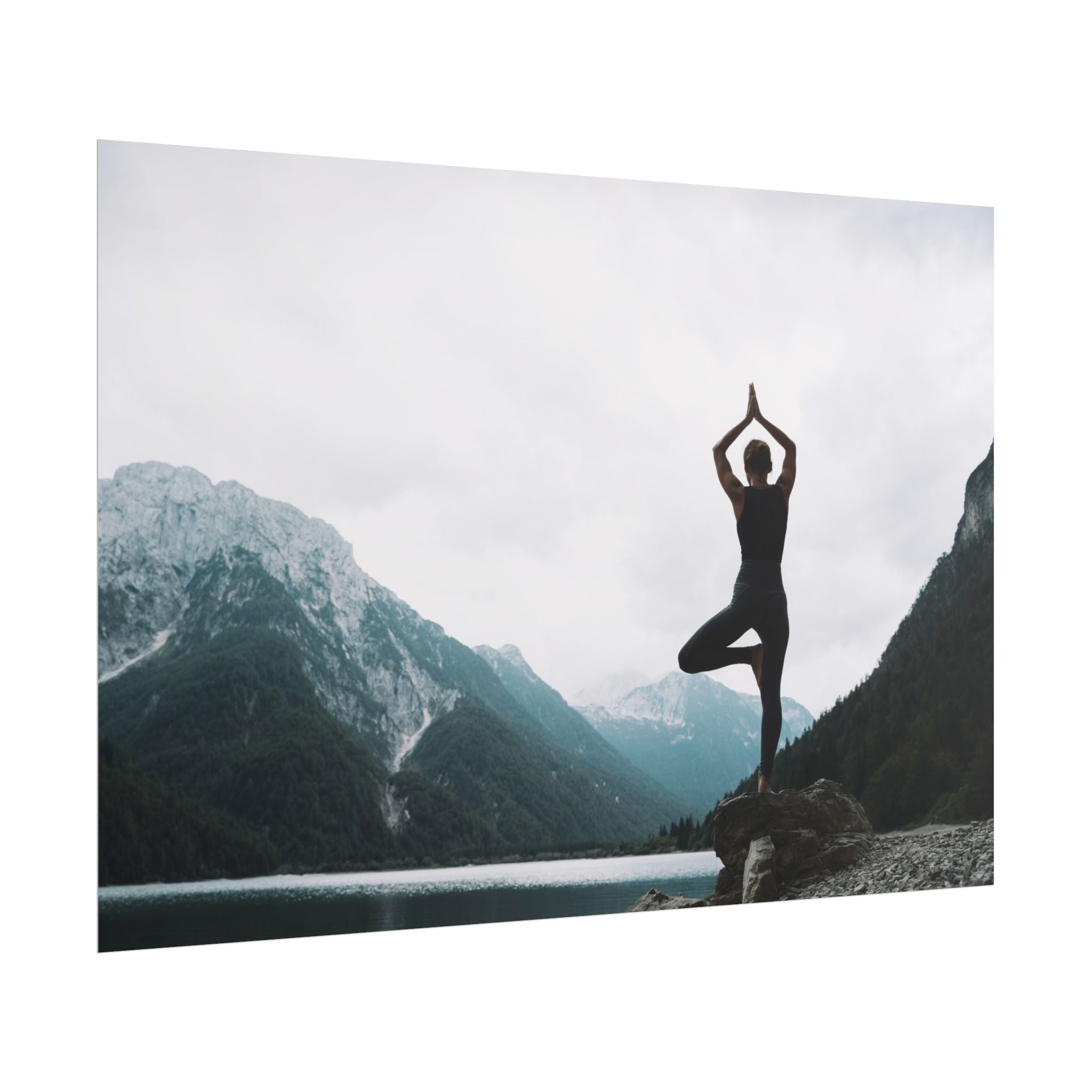 zen-retreat-poster-rolled-poster-yoga-nature-peace-meditation-gift-home-decor-poster-art-poster-gift