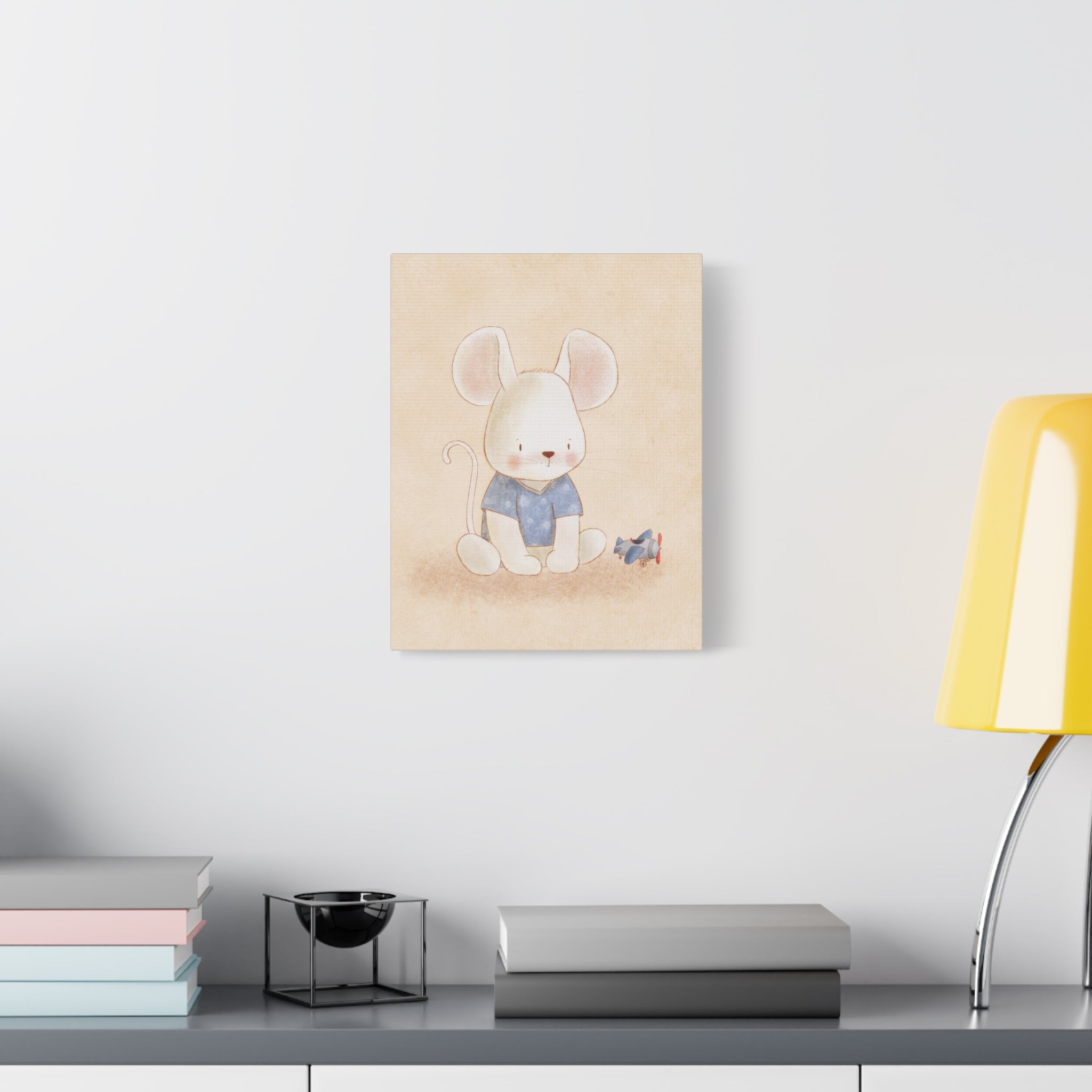 canvas-wall-art-cute-mouse-nursery-decor-baby-mouse-print-nursery-art-cute-mouse-decoration-baby-nursery-cute-animals