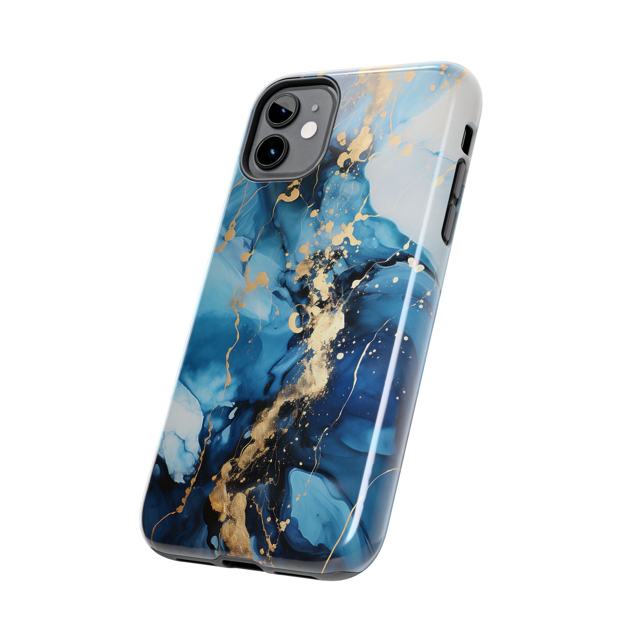 blue-gold-marble-iphone-tough-case-elegant-minimalist-protective-cover-stylish-phone-shell-hard-shell-iphone-case-trendy-acce