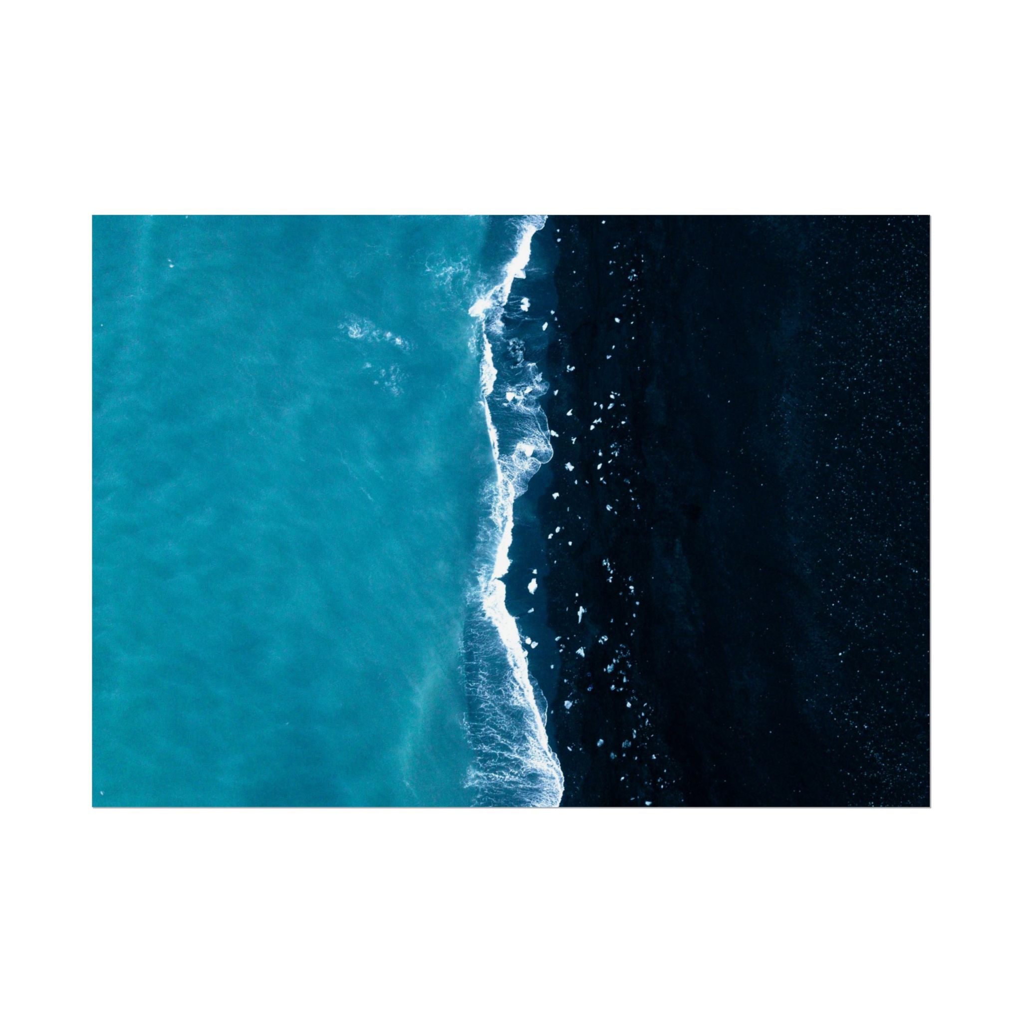 ocean-minimalist-decor-poster-print-beach-wall-art-coastal-photography-blue-ocean-print-sand-landscape-home-office-decoration
