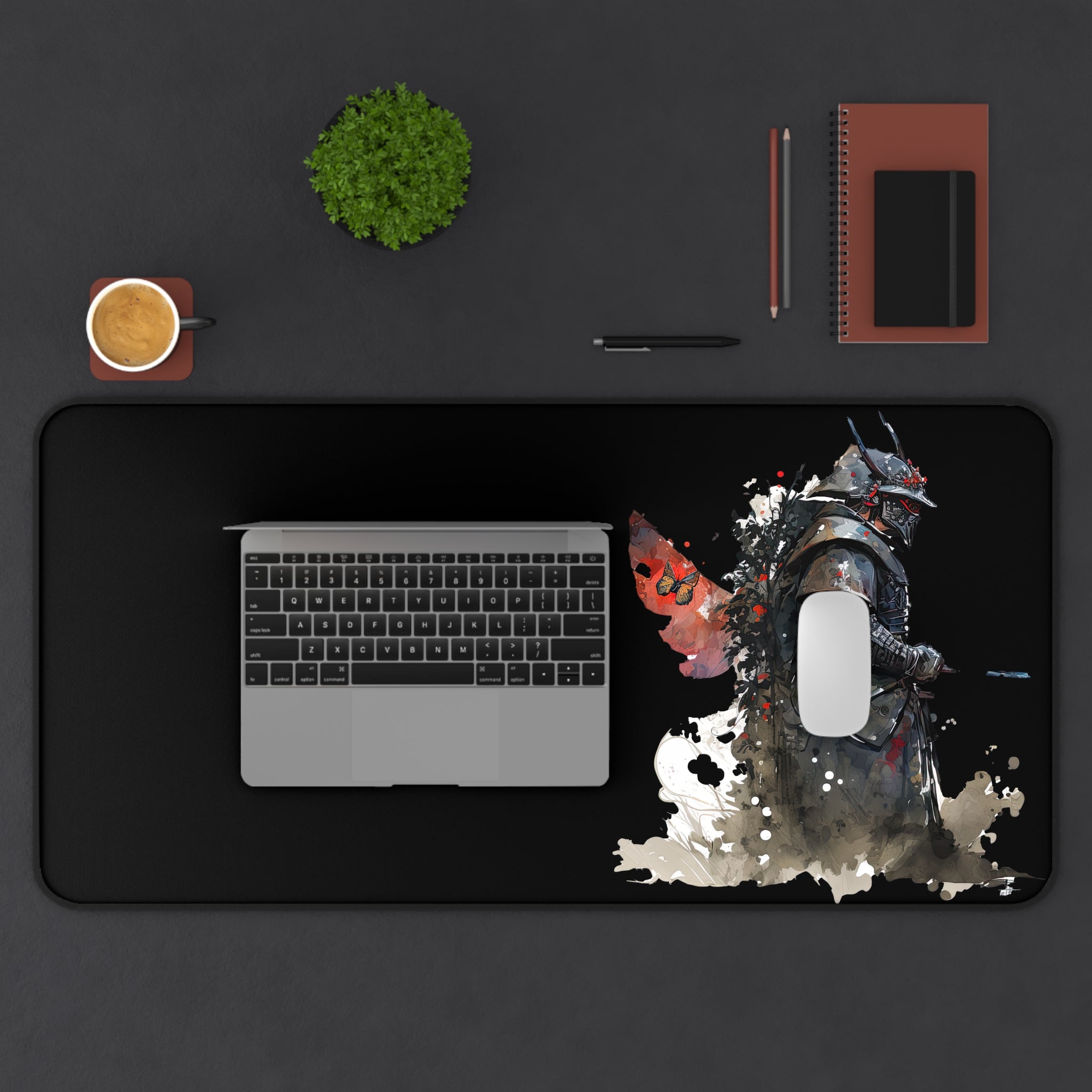 japanese-samurai-watercolor-mousepad-purple-desk-mat-samurai-desk-pad-for-home-office-large-gaming-large-keyboard-mat-gift-fo