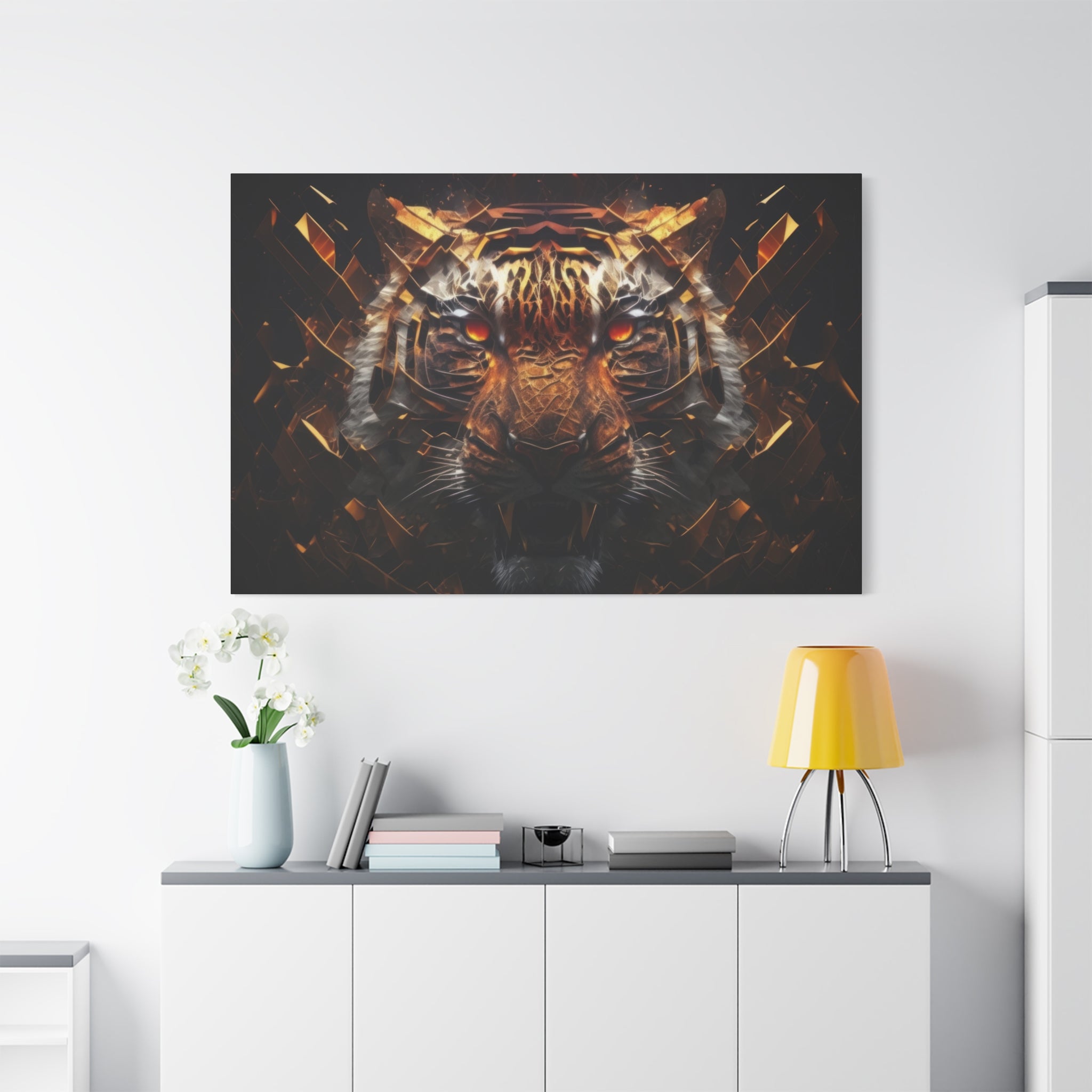 canvas-print-tiger-face-predator-fantasy-art-home-living-room-decor-matte-stretched-wall-art-animal-art-tiger-canvas
