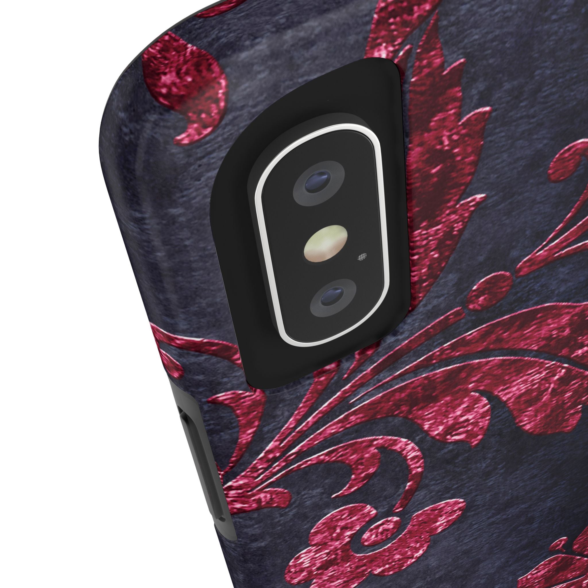 embossed-burgundy-velvet-tough-iphone-case-protective-iphone-cover-heavy-duty-iphone-case-rugged-phone-case-durable-smartphon