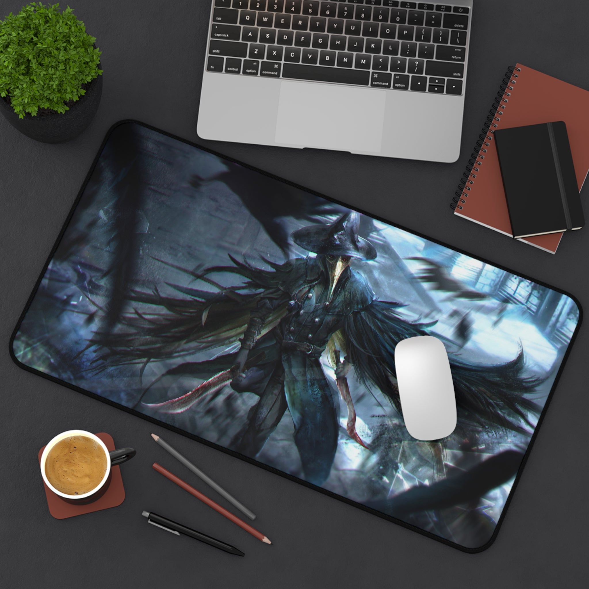 bloodborne-mouse-pad-eileen-the-crow-the-hunter-desk-pad-large-gaming-desk-mat-custom-desk-pad-protective-desk-pad