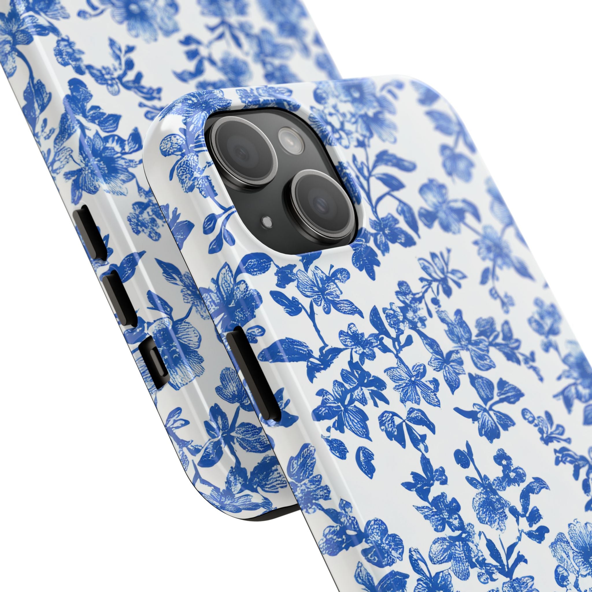 french-toile-floral-tough-iphone-case-blue-iphone-cover-protective-iphone-case-hard-shell-iphone-case-vintage-design-phone-ca