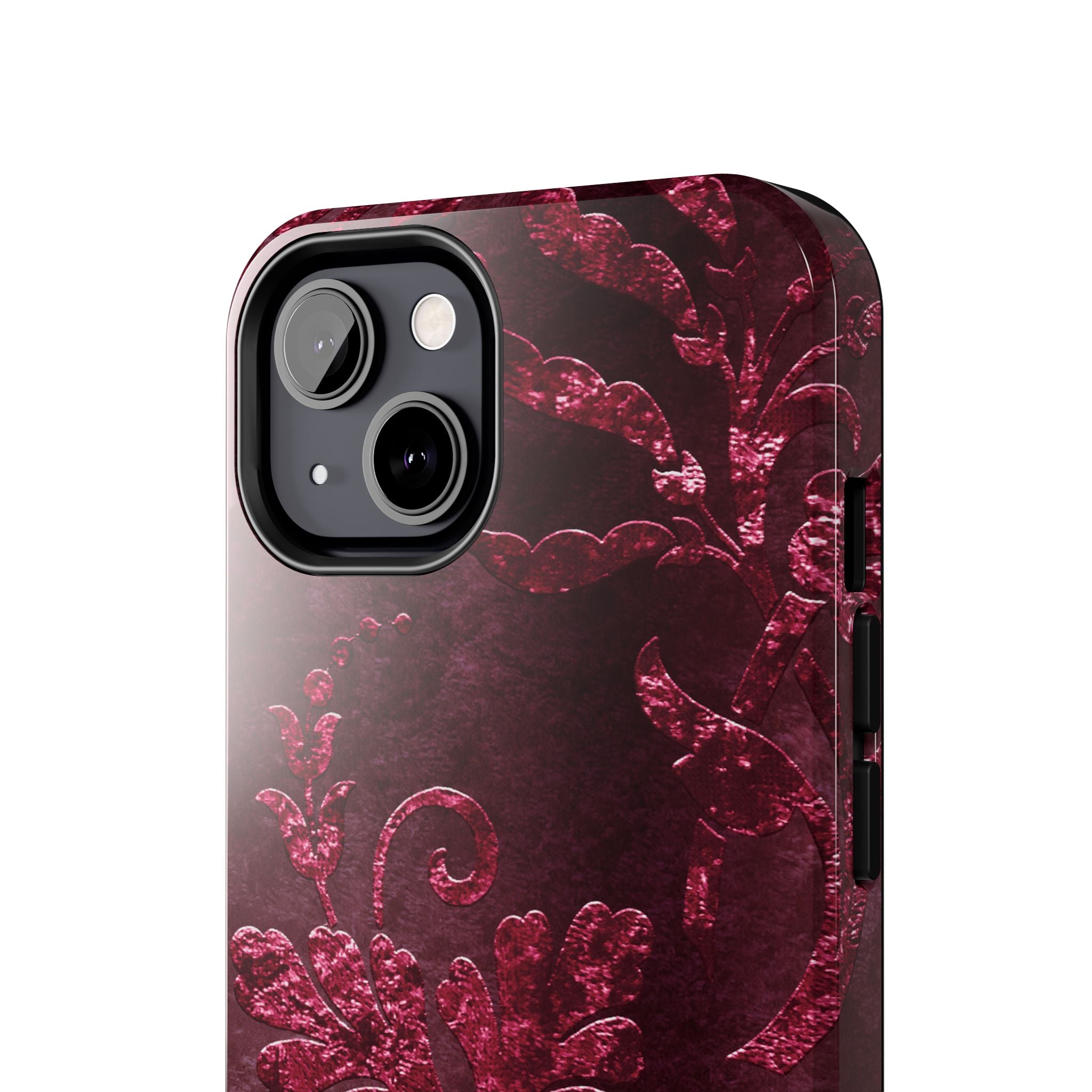 embossed-burgundy-velvet-tough-iphone-case-protective-iphone-cover-heavy-duty-iphone-case-rugged-phone-case-durable-smartphon