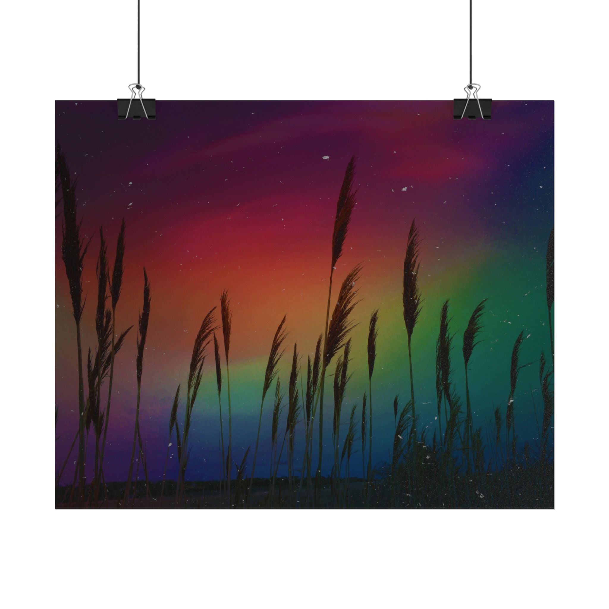 aurora-borealis-poster-wall-art-scenery-northern-lights-poster-print-home-wall-decor-starry-night-picture-housewarming-gifts-