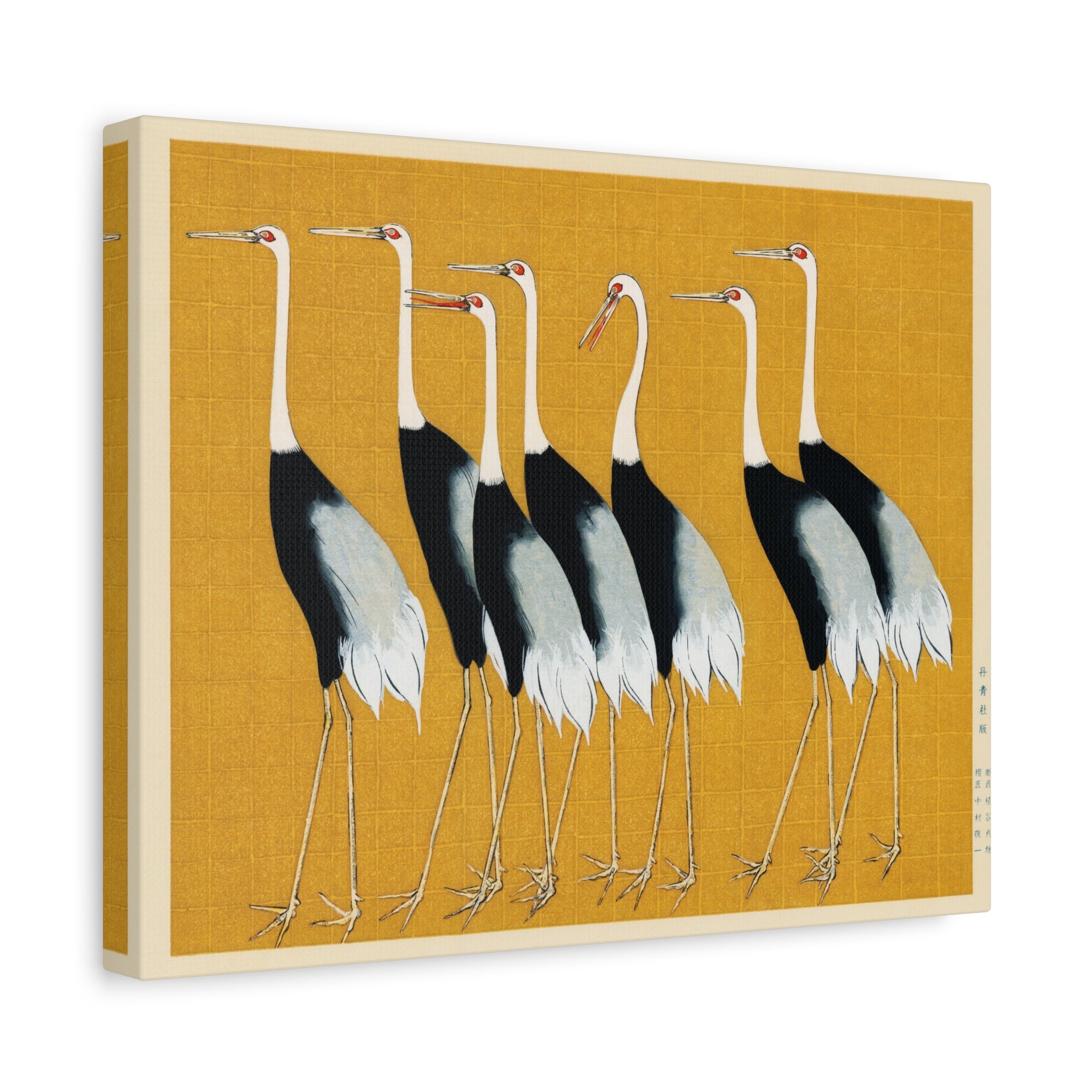 canvas-print-japanese-red-crown-crane-matte-canvas-wall-art-home-decor-housewarming-gift-stretched-canvas-japanese-canvas-wal
