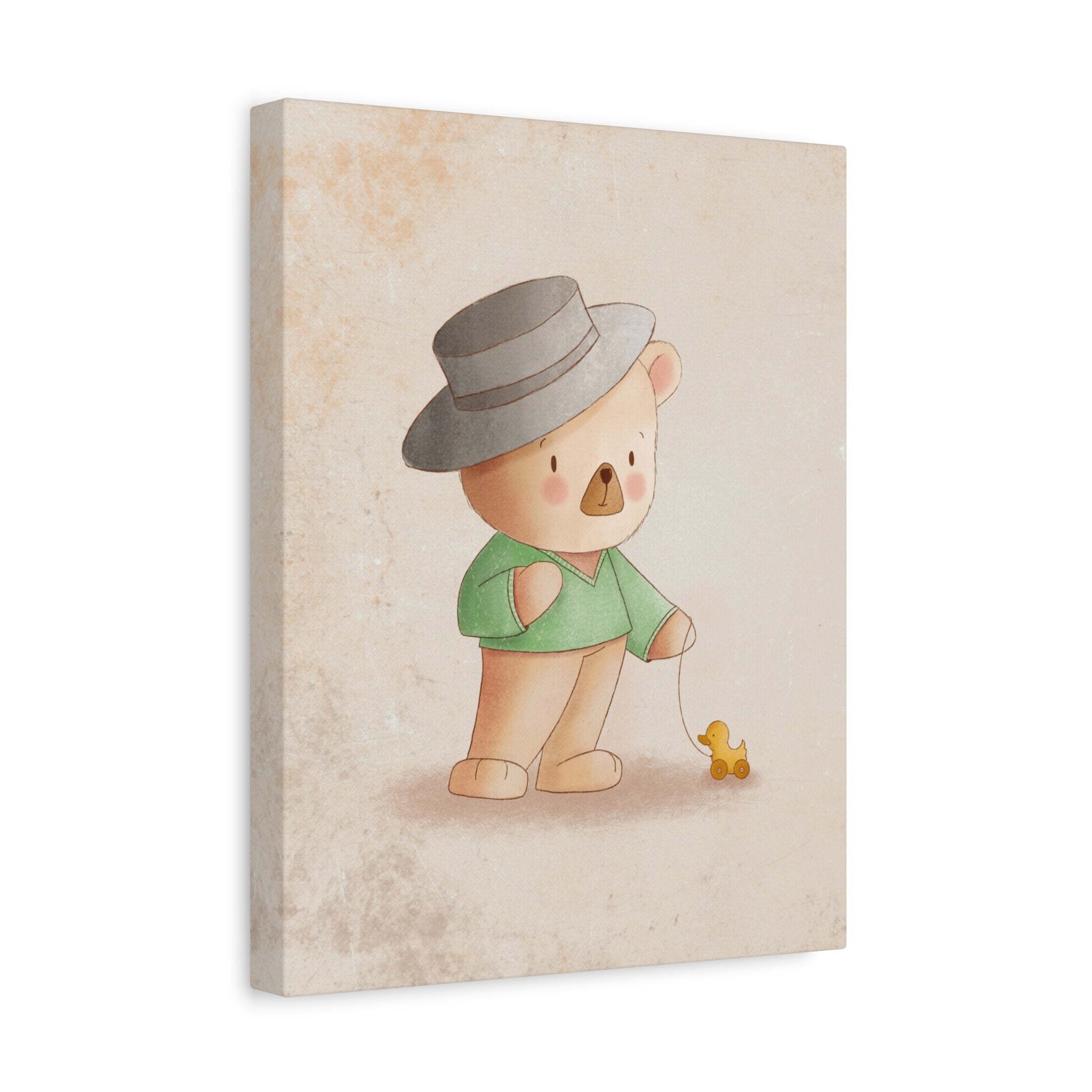 canvas-wall-art-cute-bear-nursery-decor-baby-bear-print-stretched-canvas-nursery-art-cute-bear-decoration-baby-nursery-cute-a
