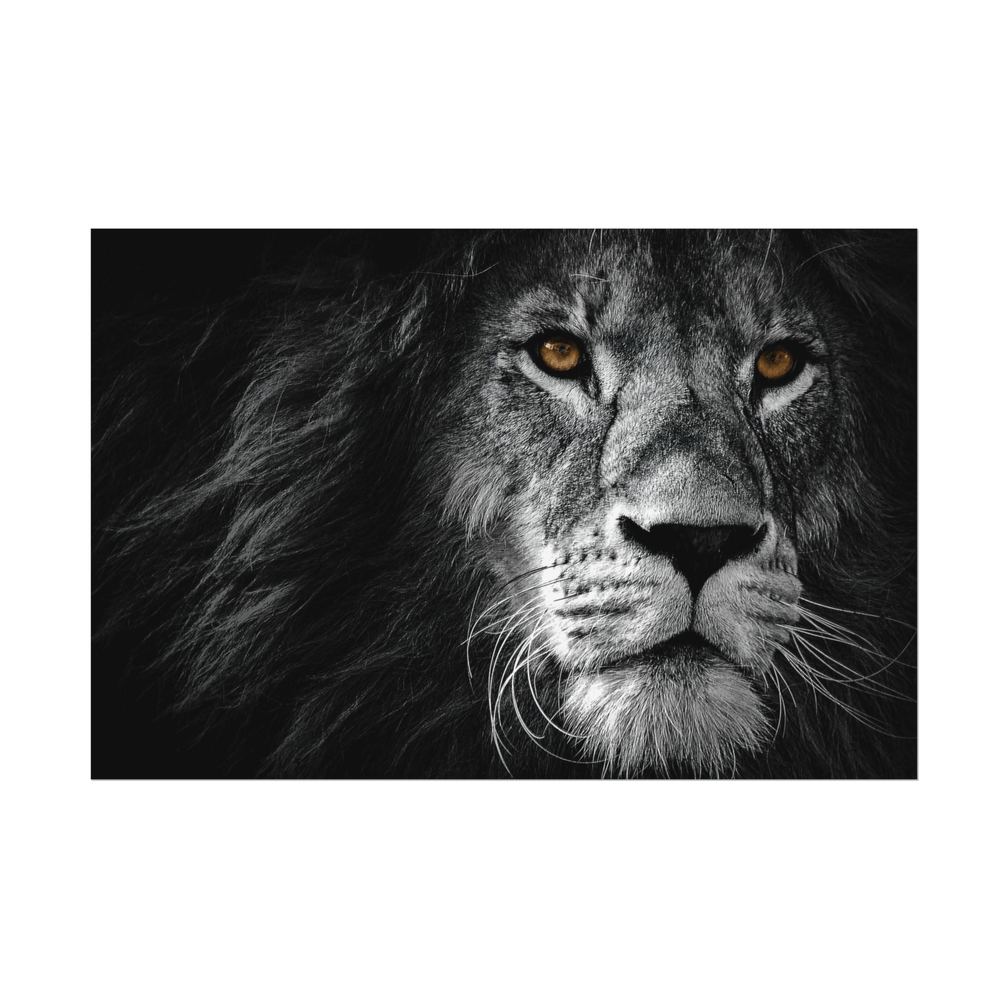 poster-print-lion-wall-art-black-and-white-monochrome-decor-living-room-decor-lion-poster-jungle-animal-art-print-wildlife-sa