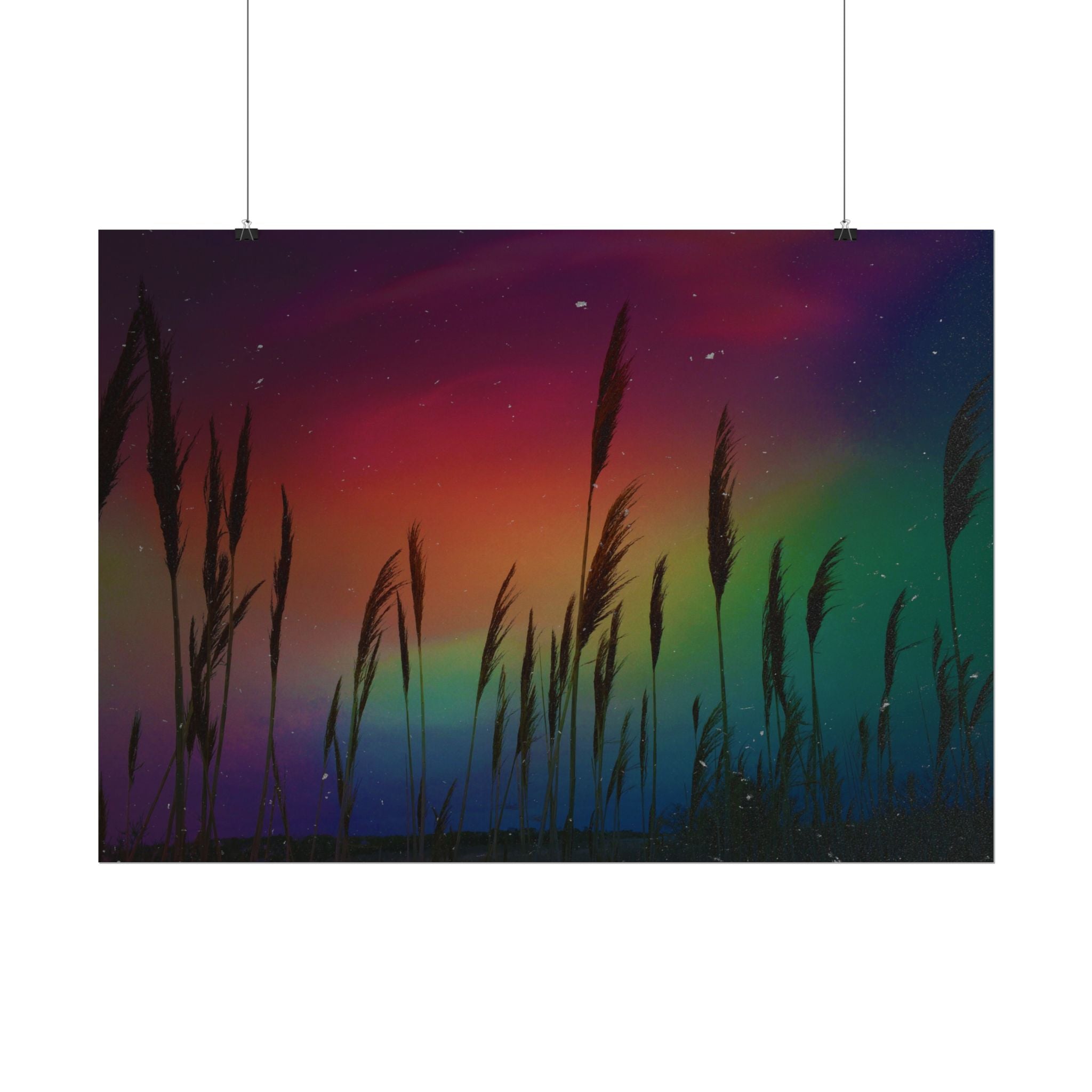 aurora-borealis-poster-wall-art-scenery-northern-lights-poster-print-home-wall-decor-starry-night-picture-housewarming-gifts-