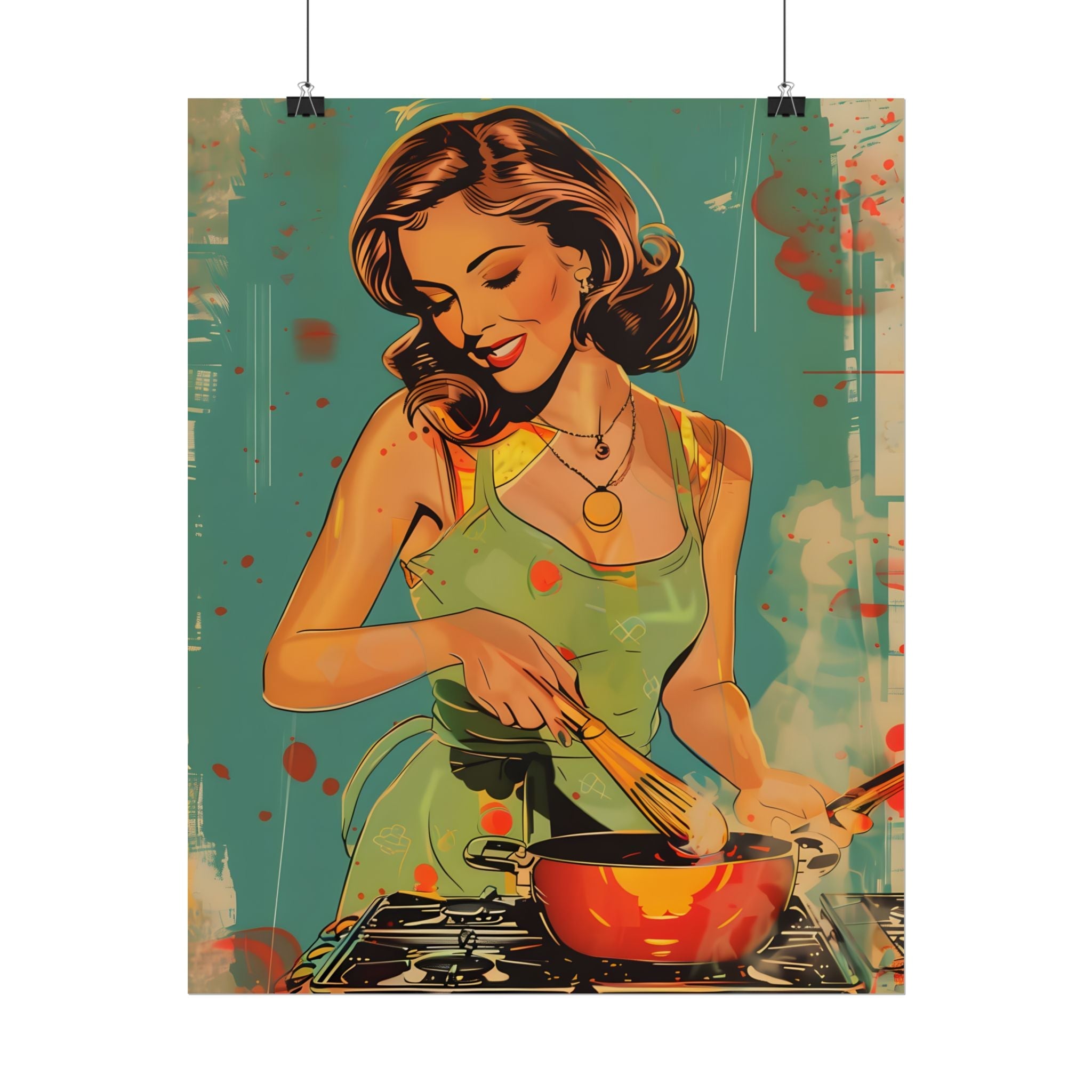 vintage-pin-up-girl-poster-print-vintage-Poster-wall-art-housewife-retro-pinup-poster-pin-up-illustration-home-decor-wall-han
