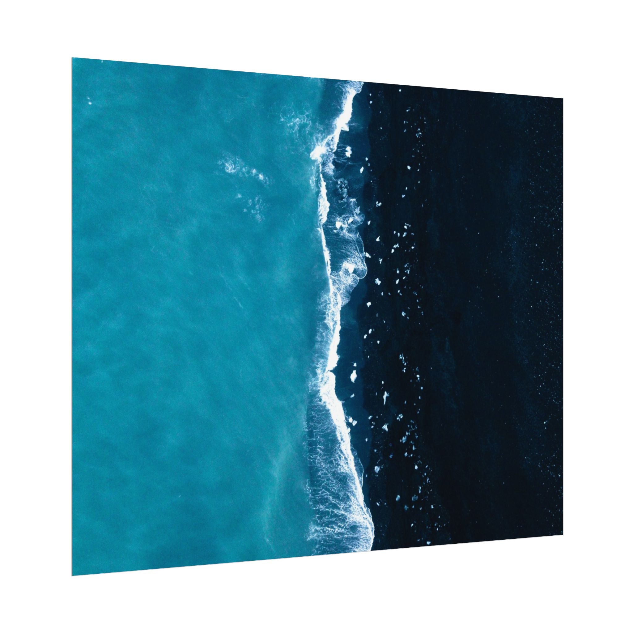 ocean-minimalist-decor-poster-print-beach-wall-art-coastal-photography-blue-ocean-print-sand-landscape-home-office-decoration
