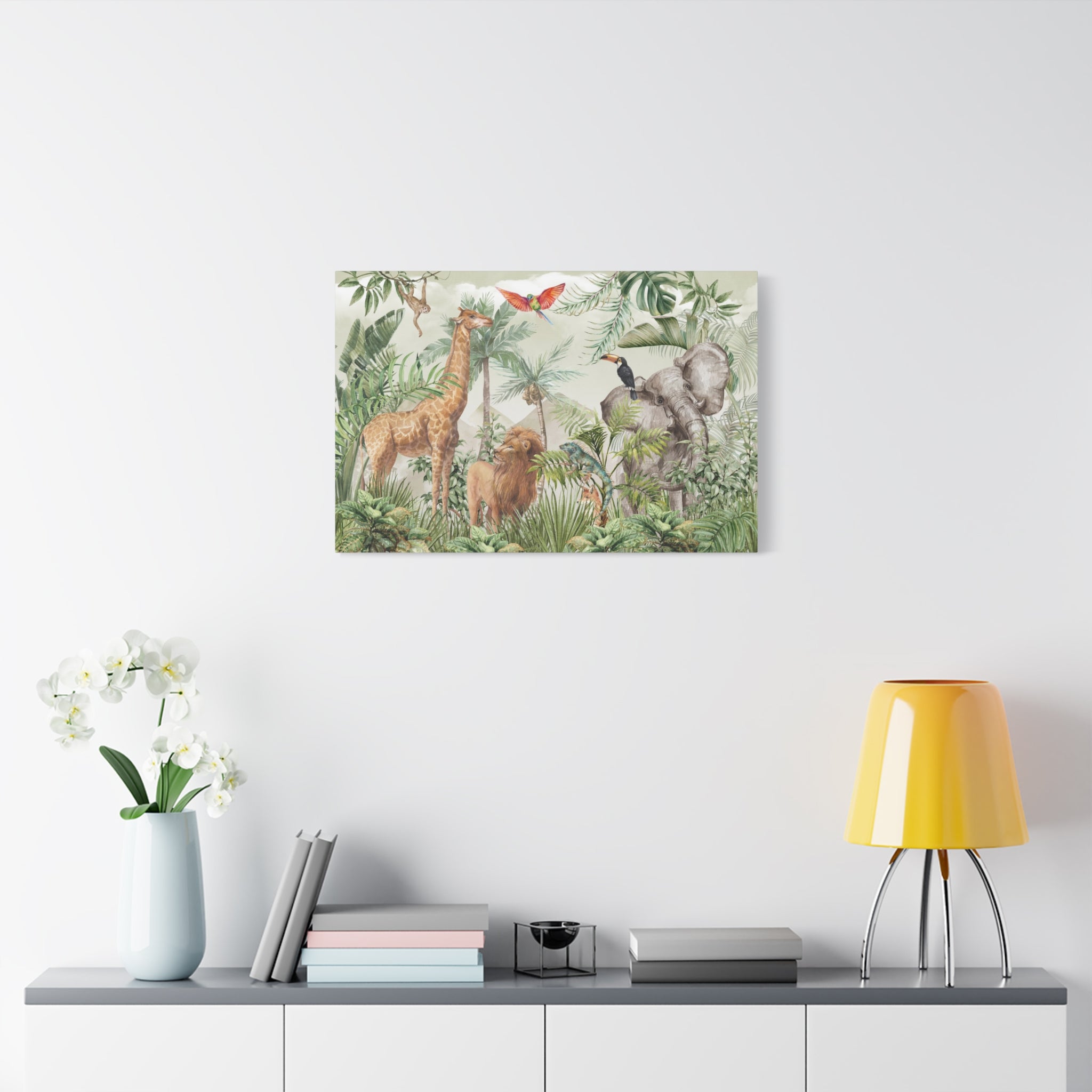 canvas-wall-art-jungle-safari-nursery-decor-safari-print-nursery-art-woodland-nursery-decoration-baby-nursery-safari-prints