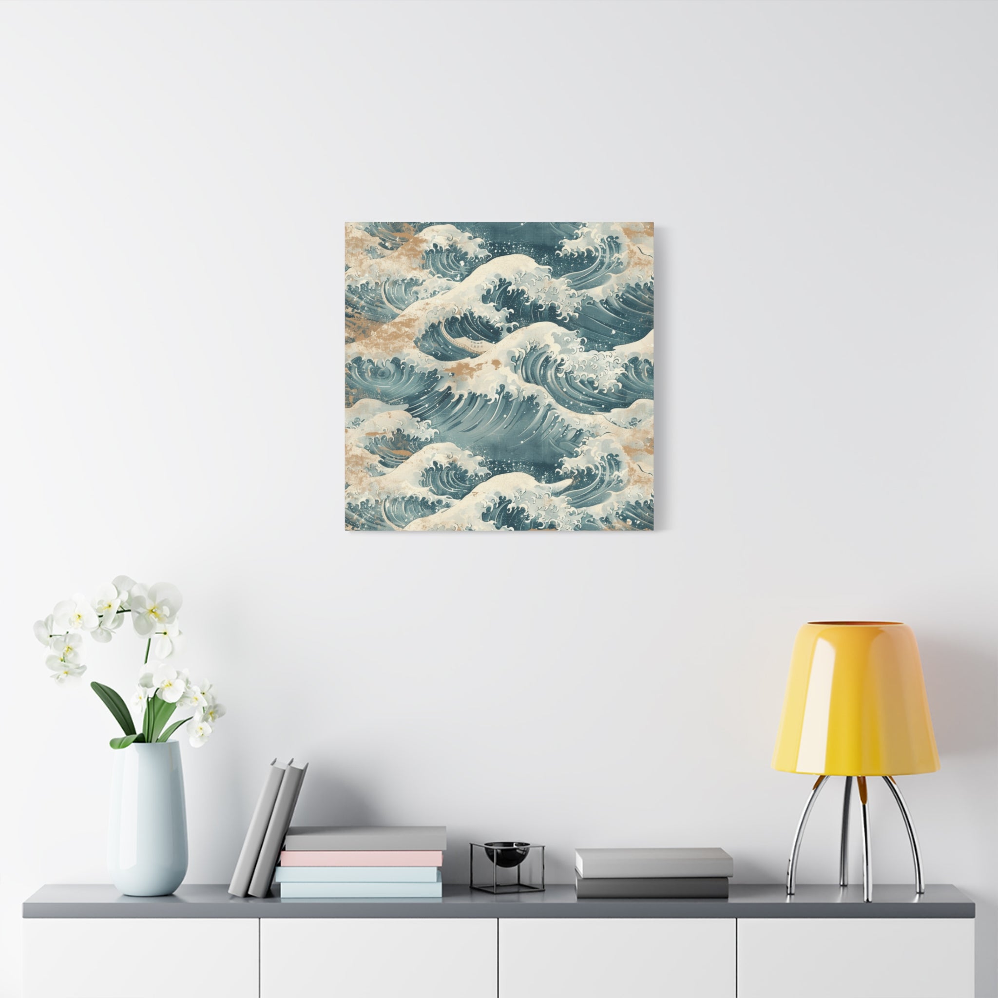canvas-print-vintage-wave-pattern-japanese-style-colorful-wall-art-home-decor-stretched-matte-canvas-unique-gift-idea-office-