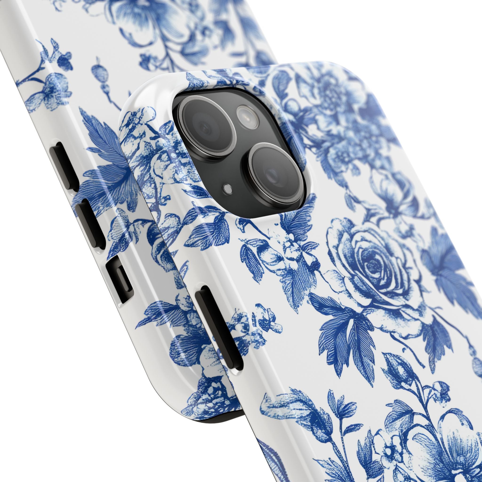 french-toile-floral-tough-iphone-case-blue-iphone-cover-protective-iphone-case-hard-shell-iphone-case-vintage-design-phone-ca