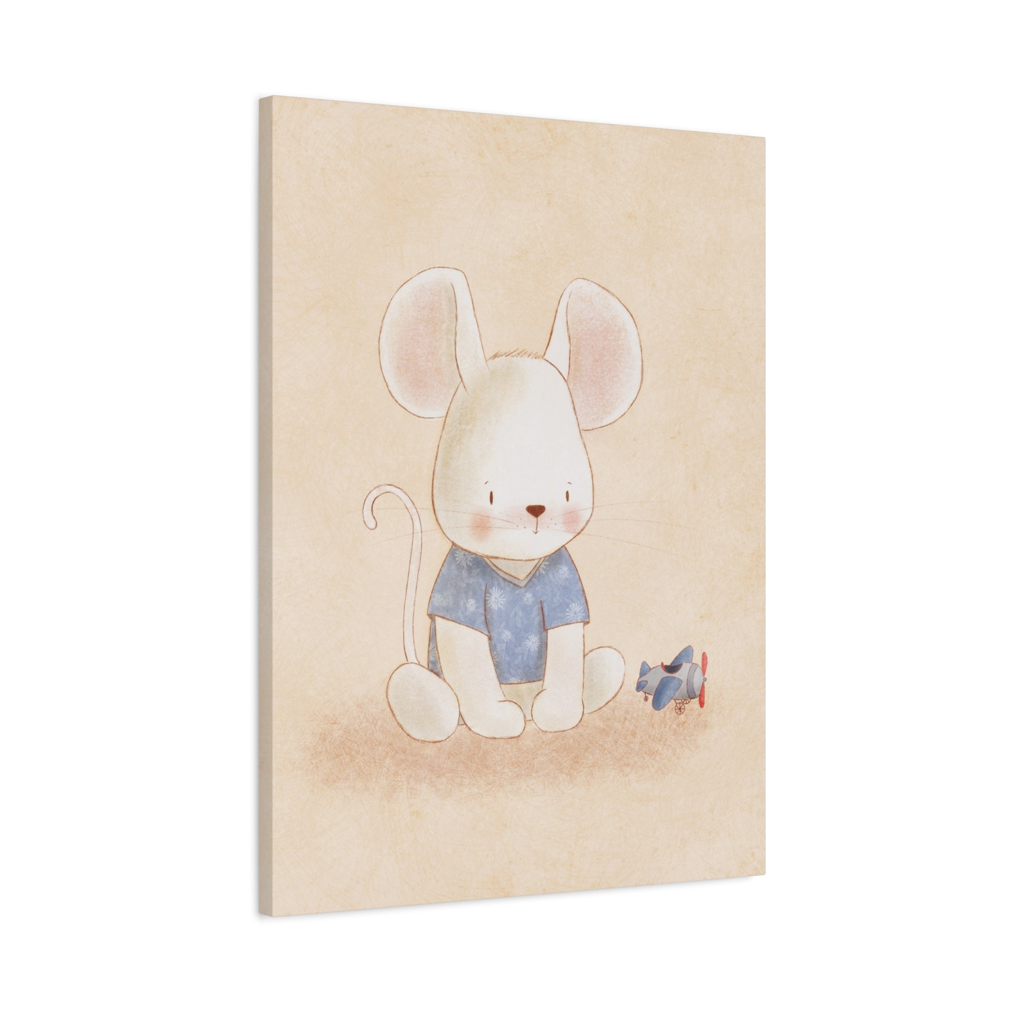 canvas-wall-art-cute-mouse-nursery-decor-baby-mouse-print-nursery-art-cute-mouse-decoration-baby-nursery-cute-animals