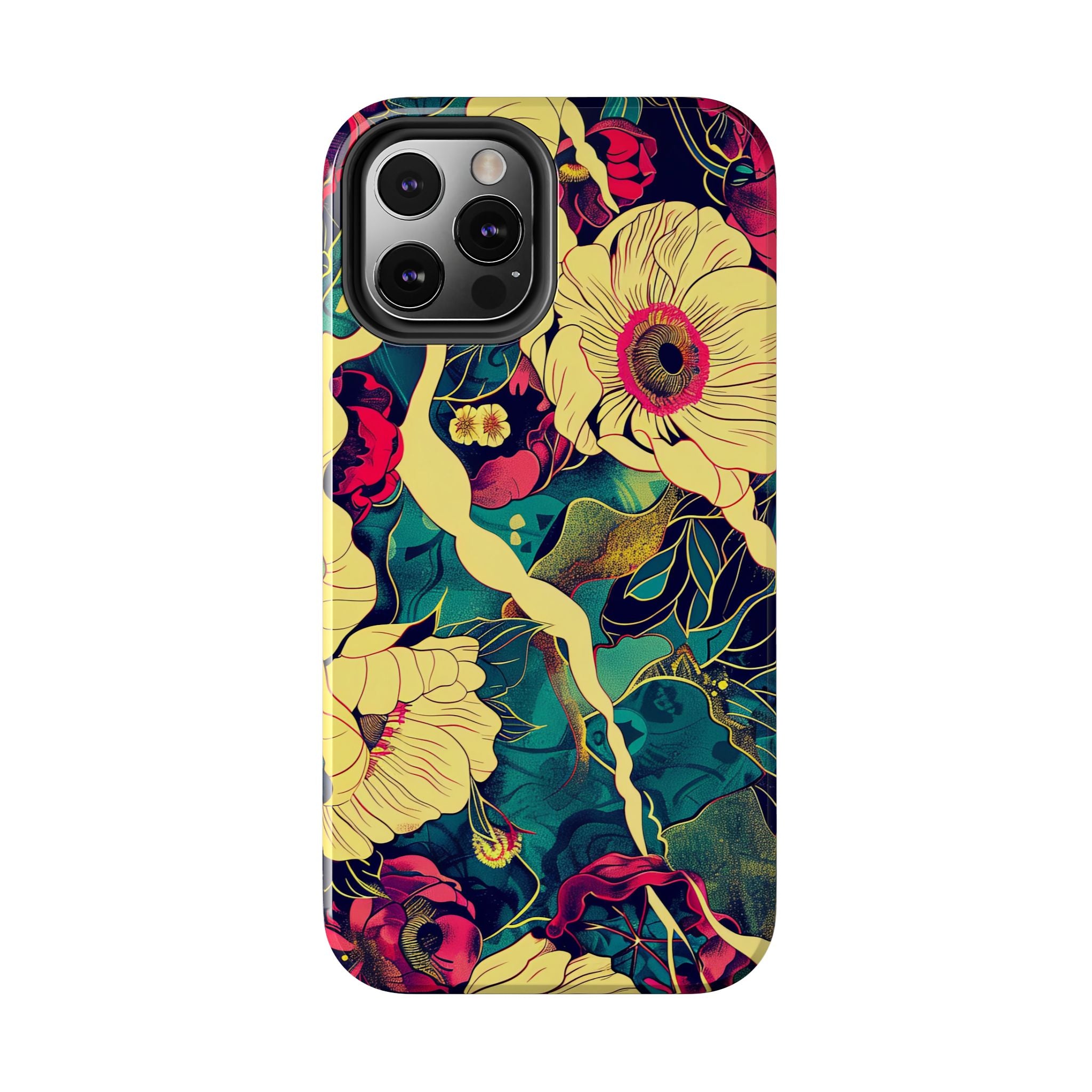 iphone-tough-case-retro-japanese-flowers-floral-phone-cover-vintage-japanese-style-protective-phone-case-asian-floral-design-
