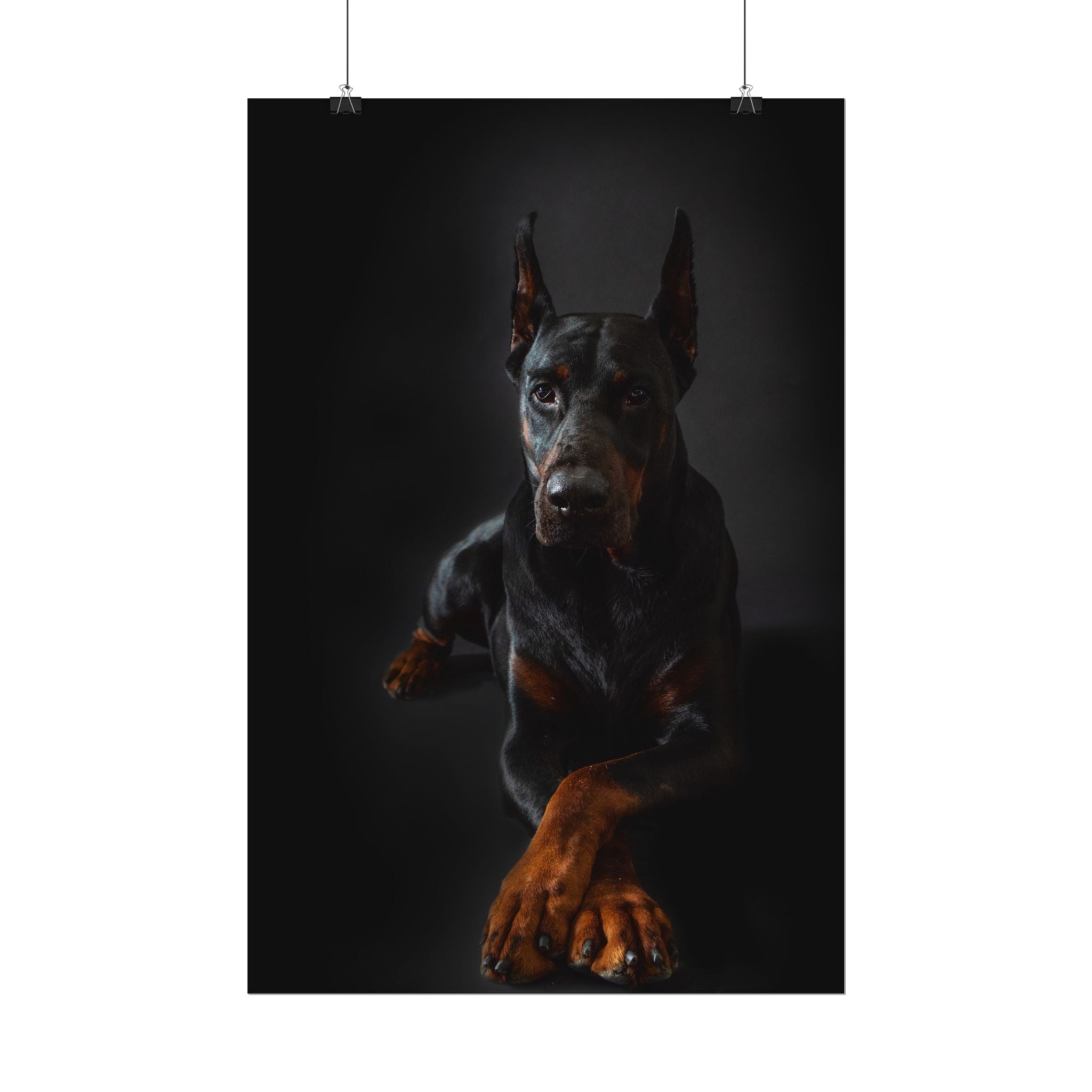 doberman-pincher-poster-print-rolled-posters-wall-art-home-decor-dog-lover-gift-animal-art-room-decoration
