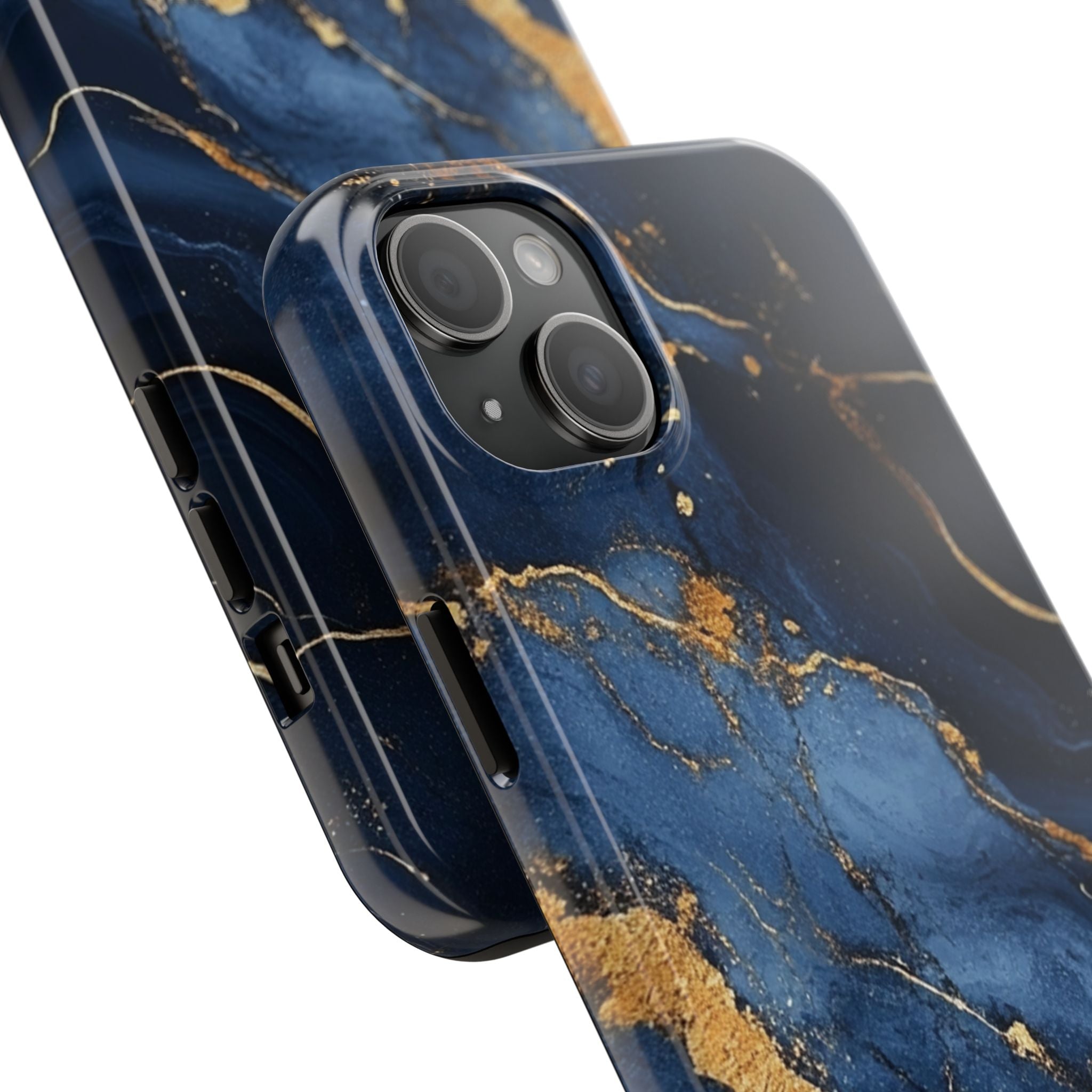 blue-gold-marble-iphone-tough-case-elegant-minimalist-protective-cover-stylish-phone-shell-hard-shell-iphone-case-trendy-acce