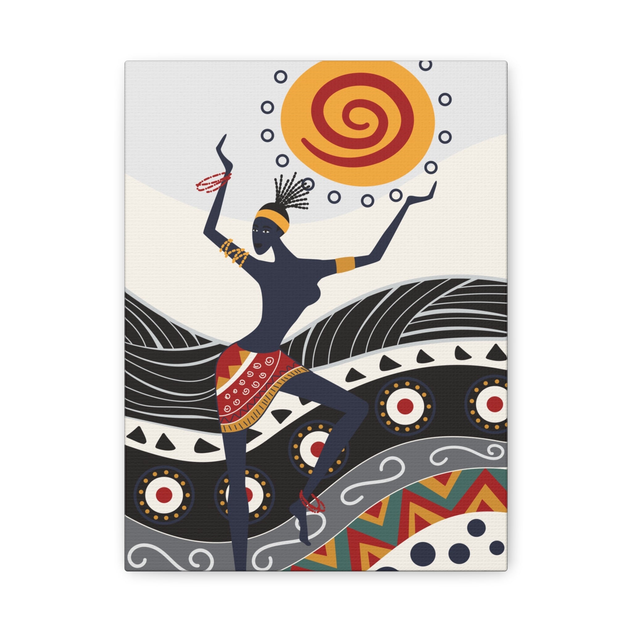stretched-canvas-print-african-ornament-traditional-dance-wall-decor-african-wall-art-tribal-home-decoration-ethnic-african-a