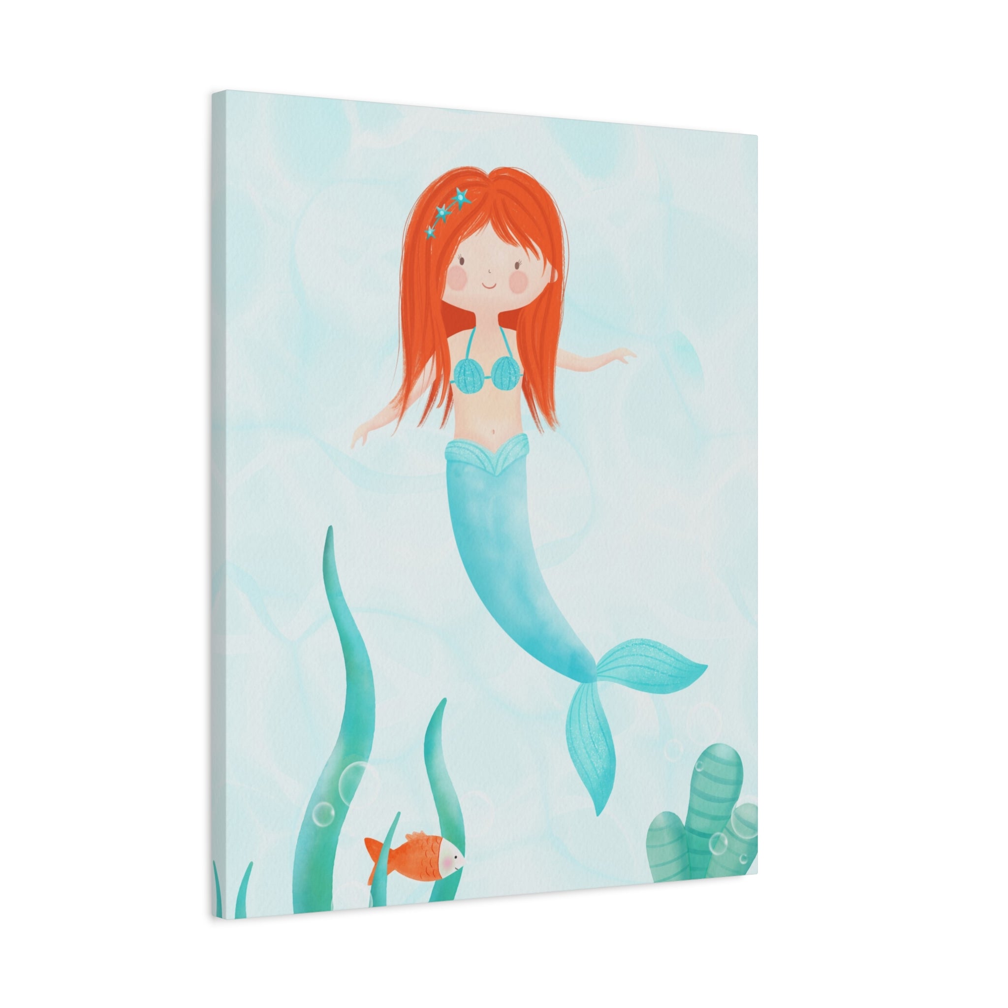 canvas-wall-art-cute-blue-mermaid-nursery-decor-blue-mermaid-print-nursery-art-cute-blue-mermaid-decoration-baby-nursery-merm