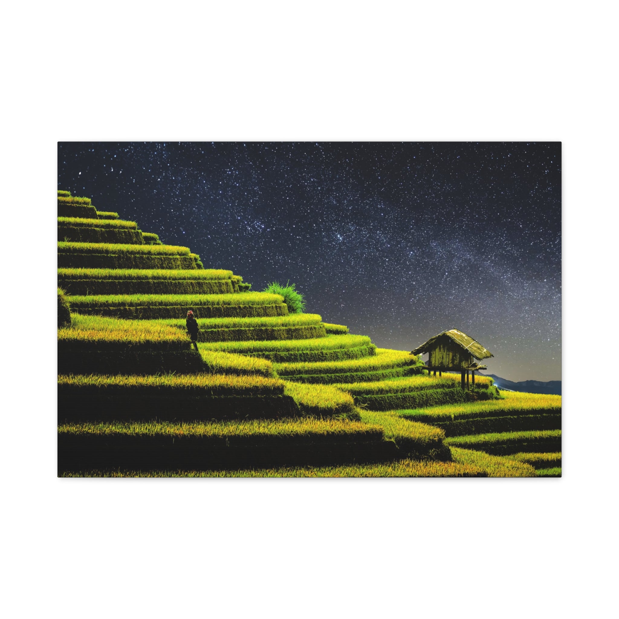 canvas-print-rice-terraces-farming-night-sky-scenery-matte-canvas-stretched-wall-art-home-decor-nature-lover-gift-landscape-a