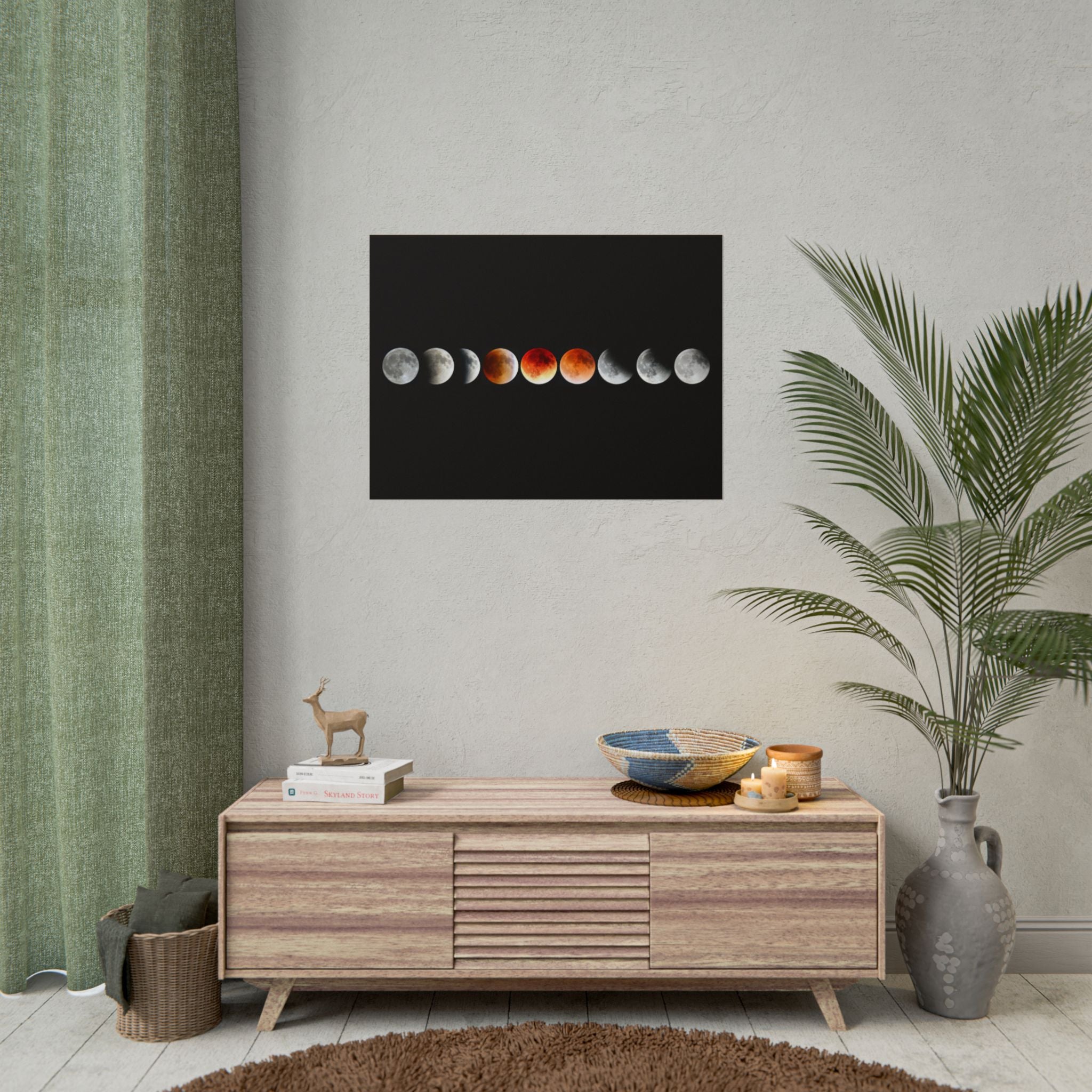 moon-phases-poster-wall-art-lunar-eclipse-wall-art-decor-home-decor-celestial-wall-hanging-astronomy-gift-space-poster